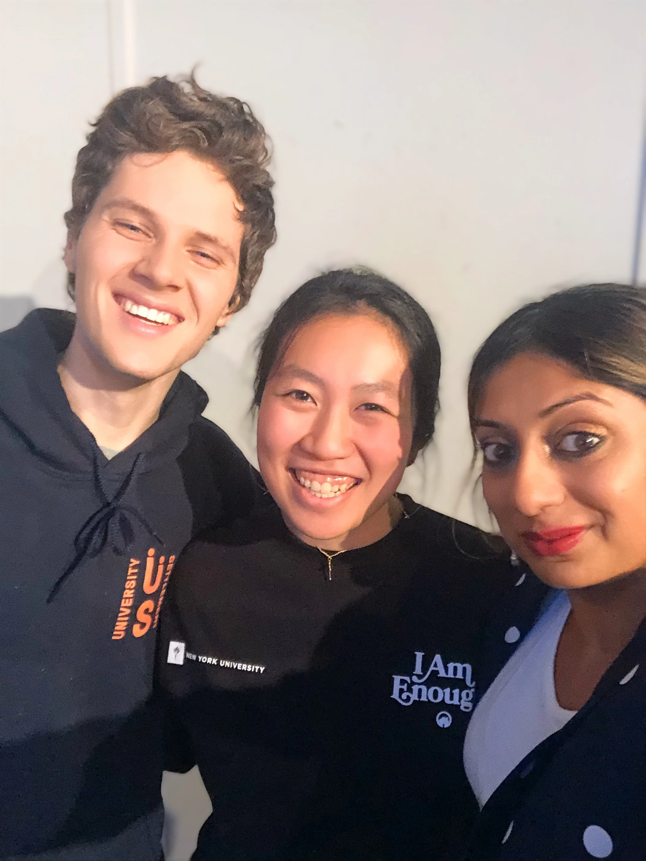 Chaplain-Students.jpg Sangeetha Kowsik with students at New York University as part of her Hindu chaplaincy and student engagement work.