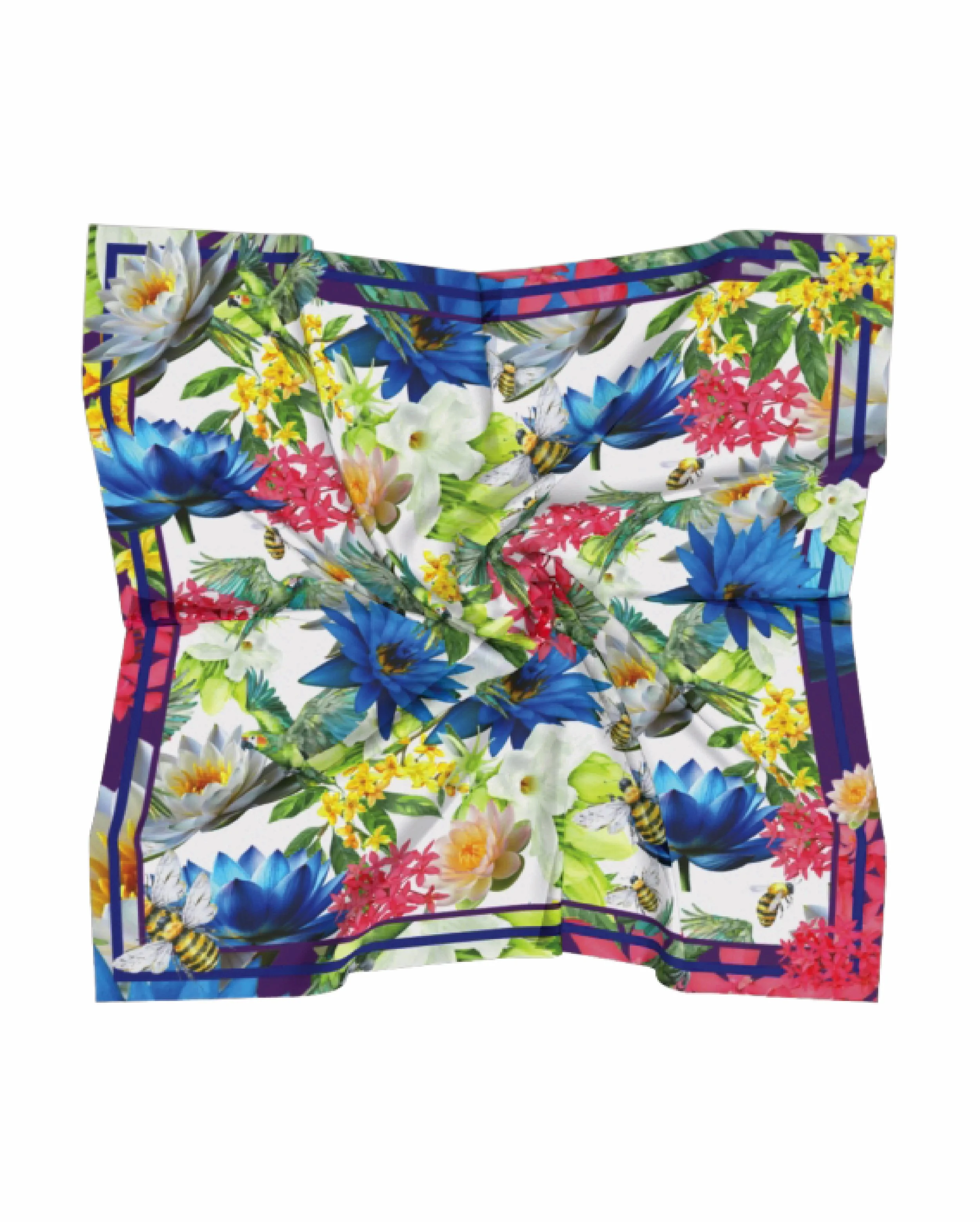 Kamadeva (Lord of Love) - 5 Flower Arrows Silk Scarf