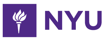 New York University NYU logo