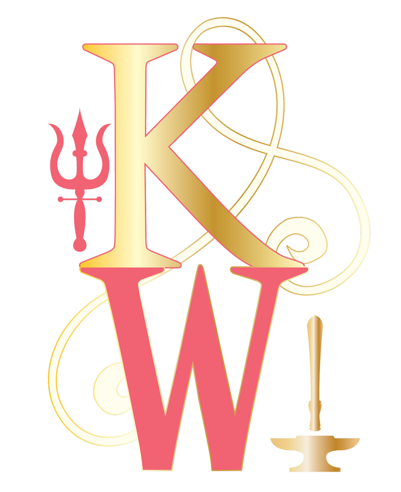 Yoruba and Hindu interfaith wedding designed by Ihsan Ishan Design, featuring a custom monogram and ceremony incorporating traditions honoring Saraswati and Oba.