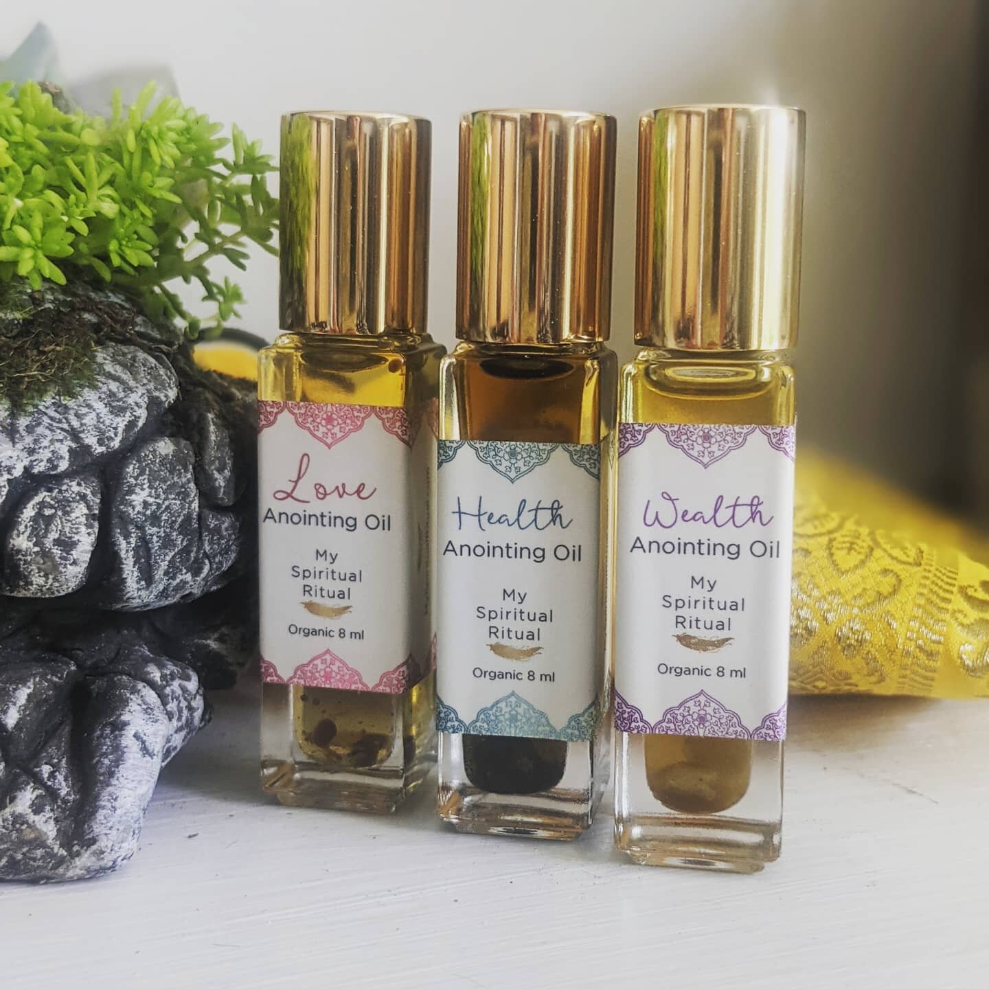 🦋GIVEAWAY TIME&bull;&bull;&bull; For those wondering about these beautiful Anointing Oils that I share in my stories and during live workshops, know that you can enter to win a set by coming to my workshop next Thursday May 27th, $11 8:30-10:30pm ES