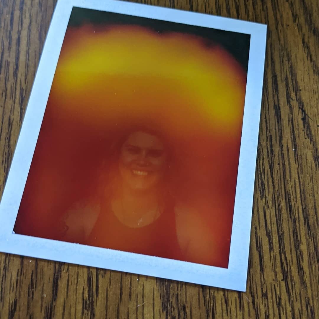 Have you ever had your aura photo taken? 

I have 3x now and it's super interesting!

This one is from yesterday at a holistic fair but today I found a place in my neighborhood that also has the special camera that can capture our biofeedback energy!