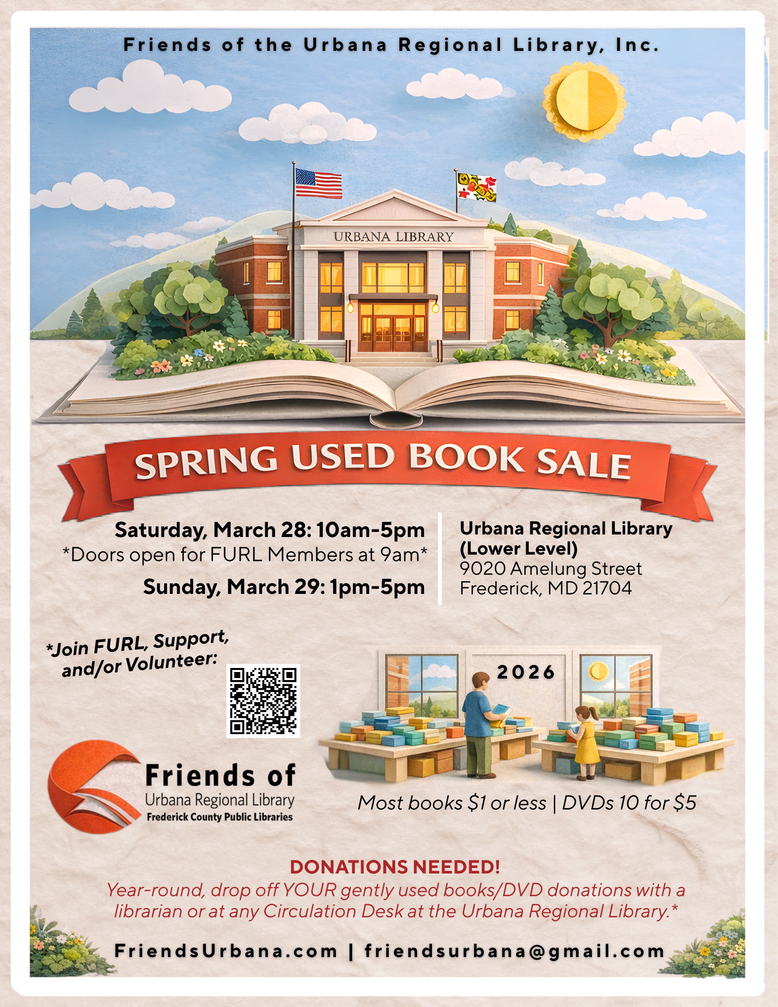 Spring Used Book Sale 2026