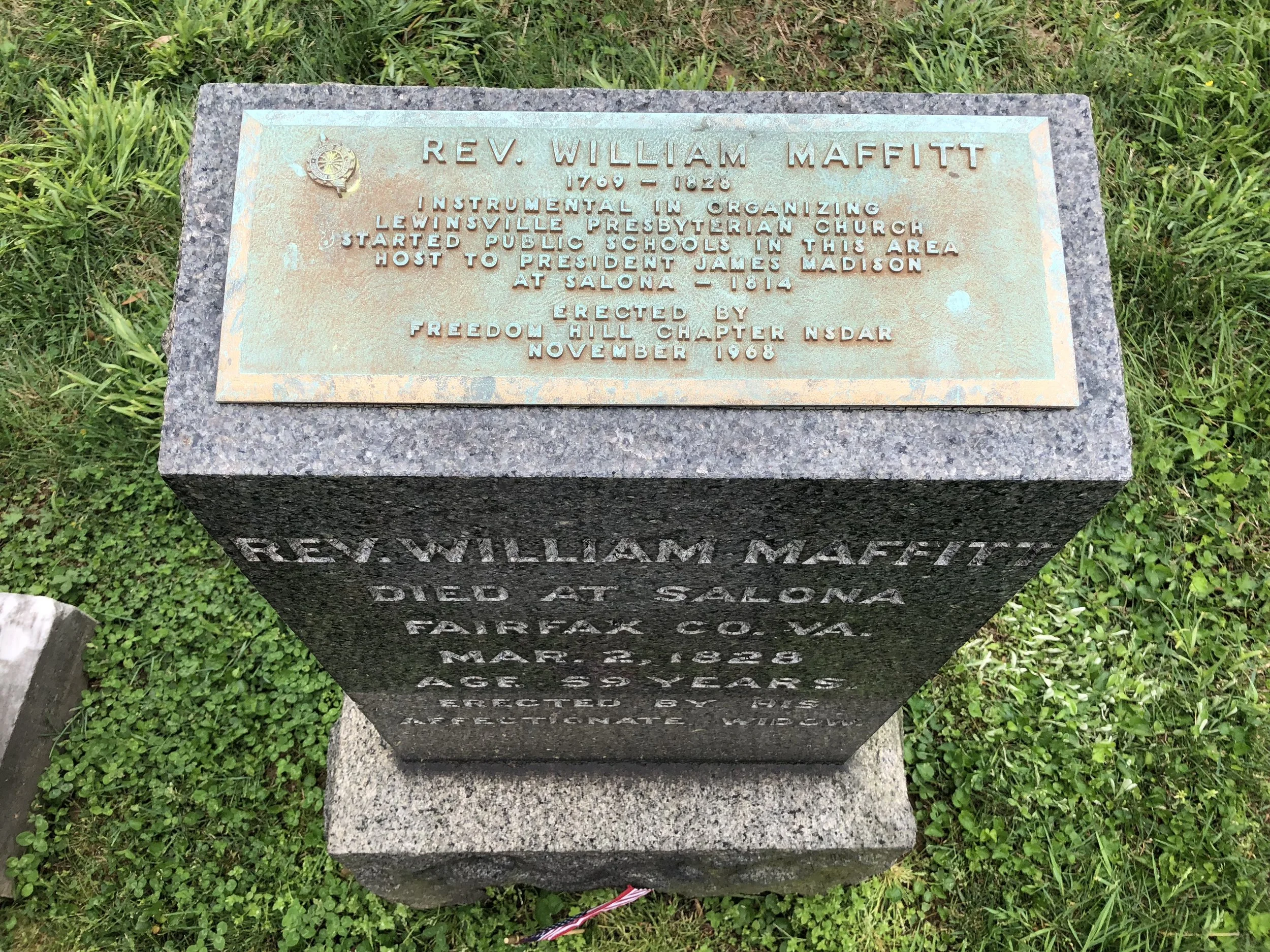 Rev. William Maffitt