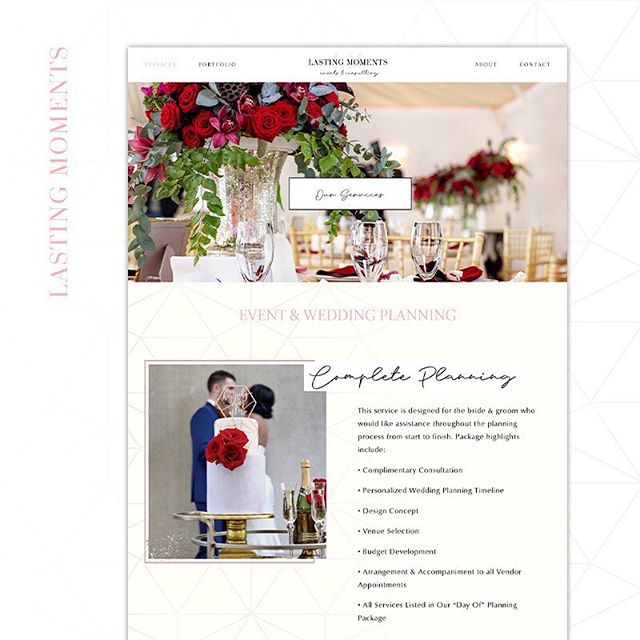 It&rsquo;s Monday and Lasting Moments has a special announcement!!!! We are happy to announce our NEW website is now LIVE!!!!! Thanks to our website designer @keshiamwhite for creating such a clean &amp; easy to use site!!!! Head over to our website 