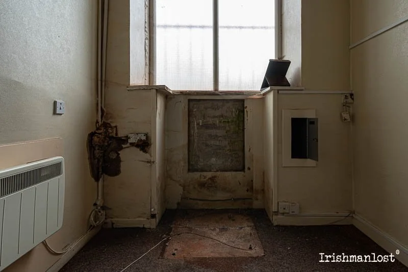 The Former ATM machine sat here