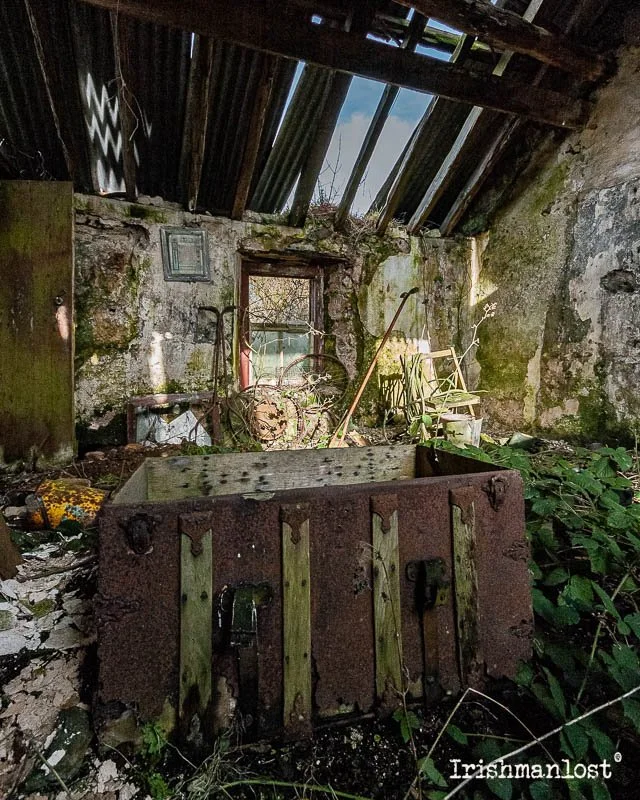 inside a abandoned cottage in northern ireland