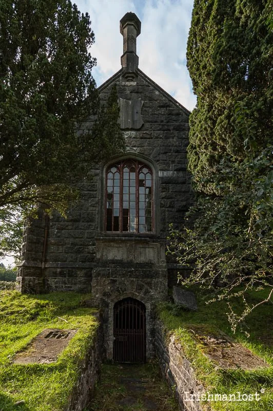 church within the grounds of castle saunderson