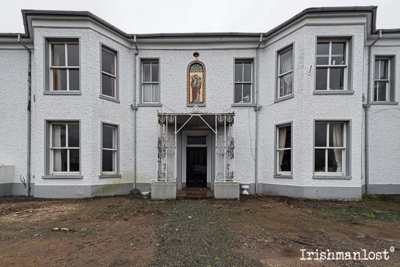 Showing the front of Marianvale Mother and Baby Home in newry