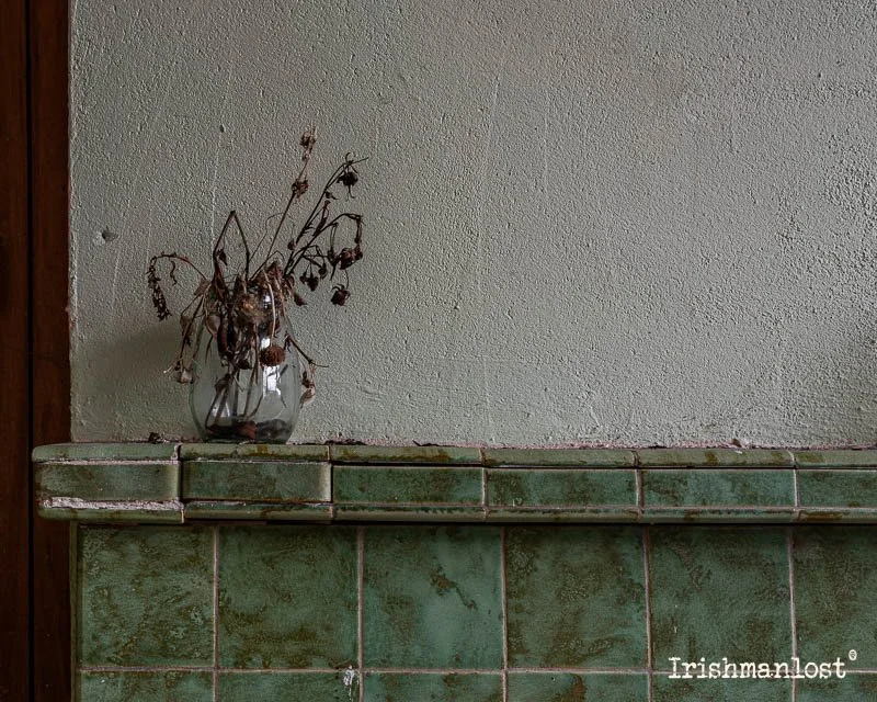 Decaying school interior at Anny National School