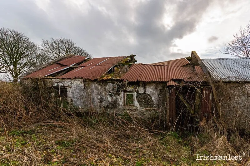 abandoned cottage in northern ireland
