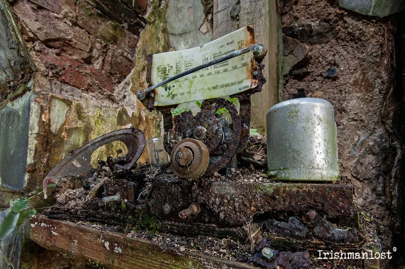 old radio from a abandoned cottage somewhere in northern ireland