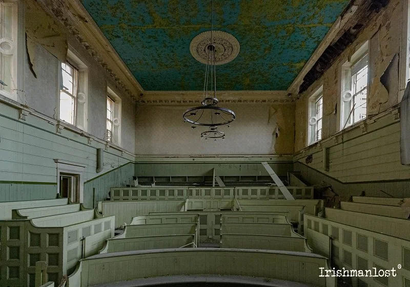Order in the Court - Crumlin Road Courthouse in north Belfast before it was burnt out