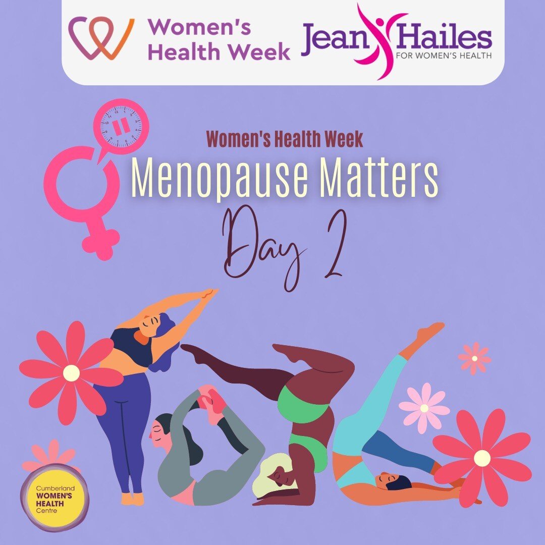 For Day 2 of #womenshealthweek, we talk about Menopause and Perimenopause. 

This time can be frustrating and confusing for many women and that is okay. Jean Hailes provide many health information, tips, and tools to help yourself navigate your healt