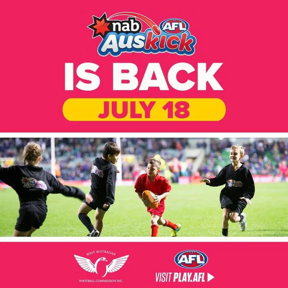 Auskick is back from July 18!