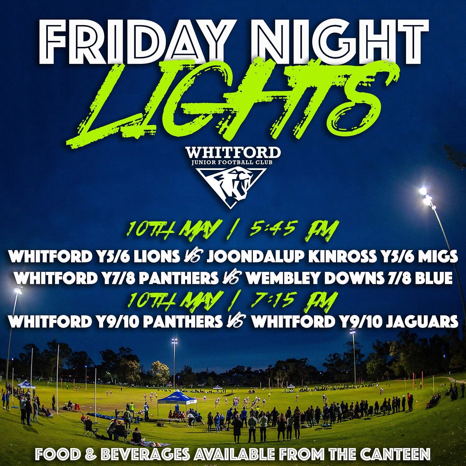 Head on down to MacDonald Park this Friday evening with the family and support our Girls in Round 3, should be a cracker of a Derby between our Y9/10 teams.
This week is Umpire Appreciation Round and  remember that the canteen will be pumping out aff