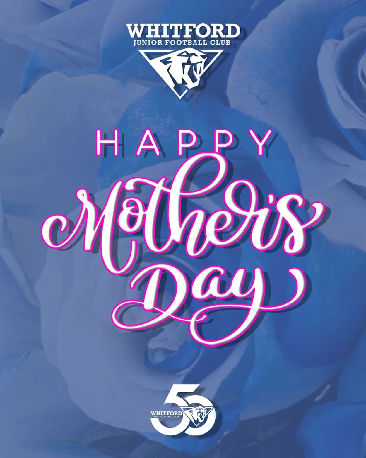 Happy Mother&rsquo;s Day to all of the amazing women that dedicate their lives to making sure that we all become better people! 
We love you and forever thankful for everything that you do! 💙🤍🩷

#wjfc_wildcats #wafooty