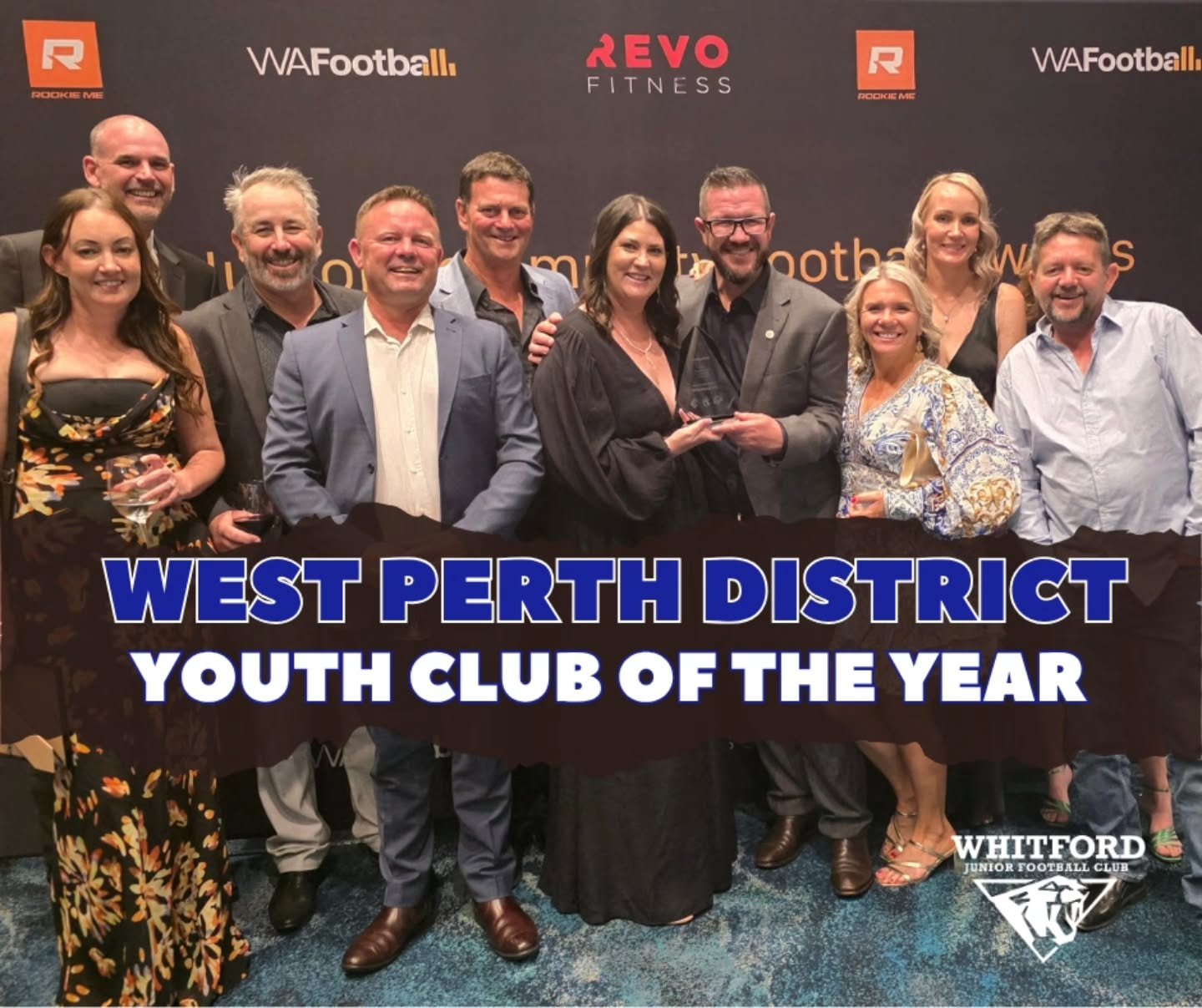 🏆 Whitford JFC is the WA Football, West Perth District Youth Club of the Year! 🏆

We are incredibly proud to announce that Whitford Junior Football Club has been awarded the 2025 Youth Club of the Year by WA Football &ndash; West Perth District! 🎉