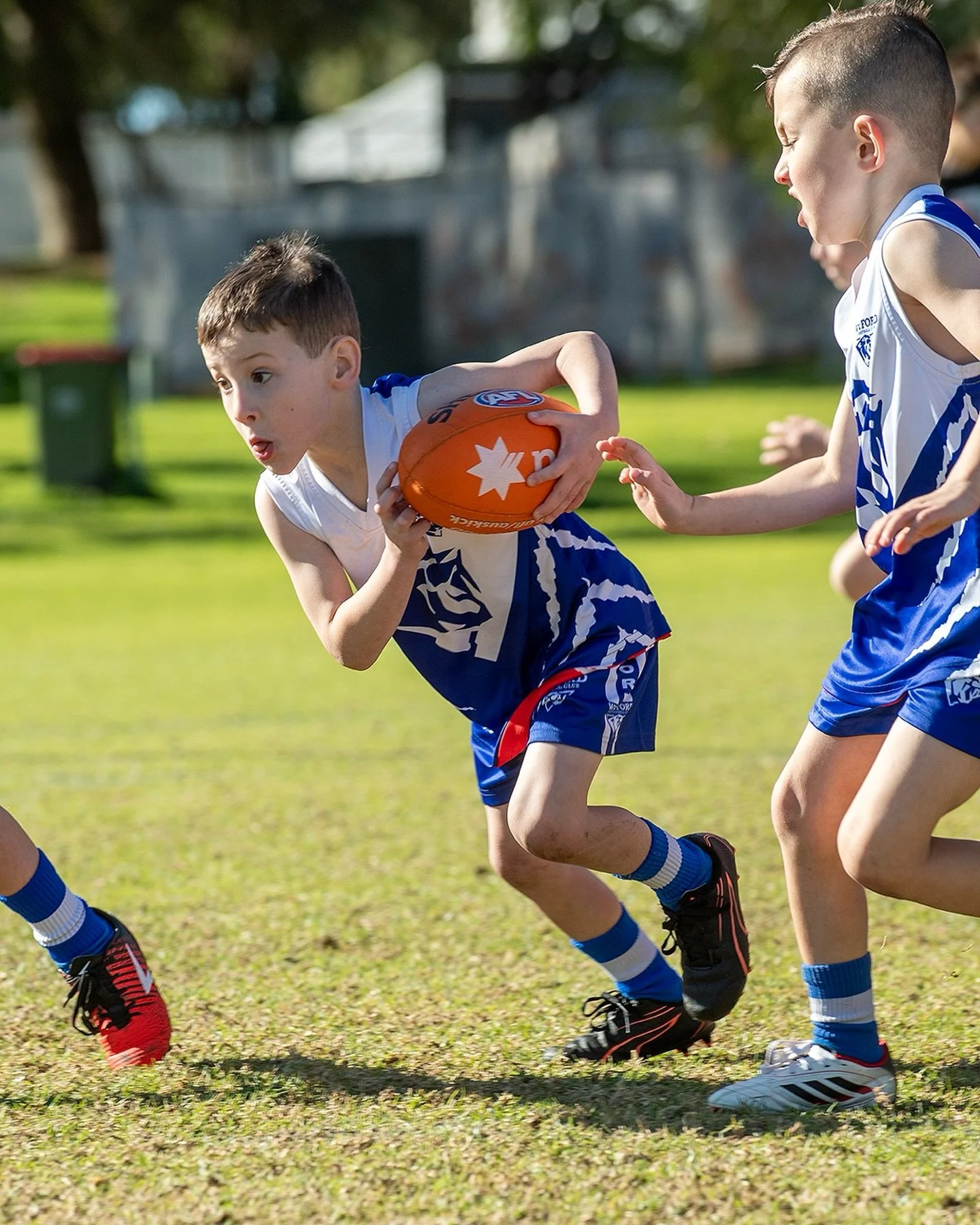 Come and give @aflauskick a go! It helps to build confidence, camaraderie, skill and friendships! 
Get outside and enjoy the sunshine (or rain) and have fun with your new mates!!

Head to wjfc.org.au to register for 2026!

#wjfc_wildcats
