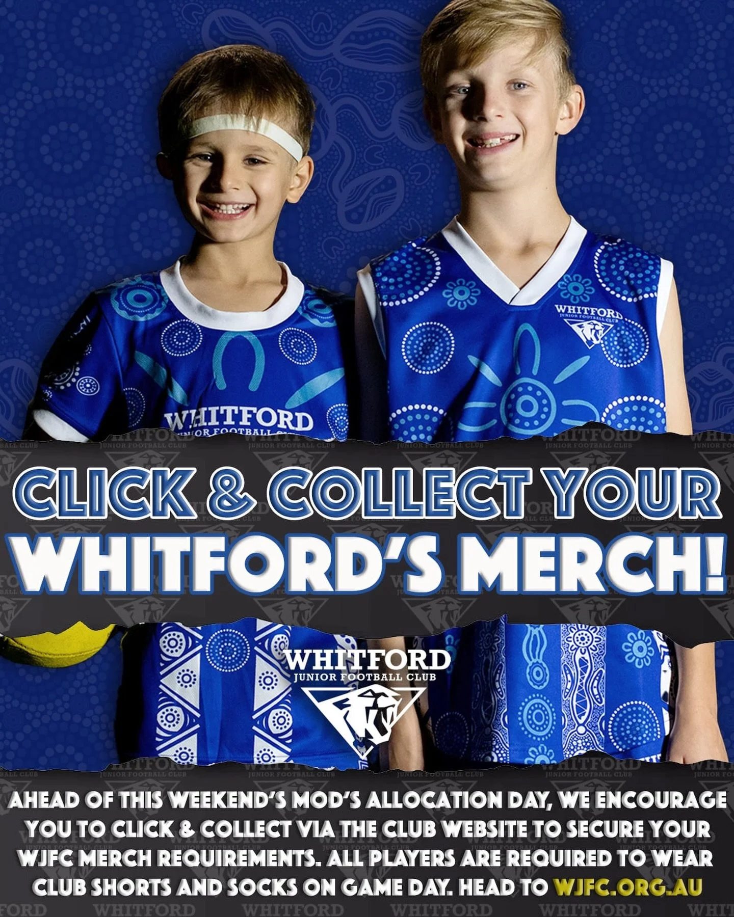 Hey Whitties Fam&hellip; if you want to skip the queue prior to this weekend&rsquo;s allocation day, remember you can order and more importantly secure your club merch online and pick it up on the day!
Head to wjfc.org.au

#wjfc_wildcats