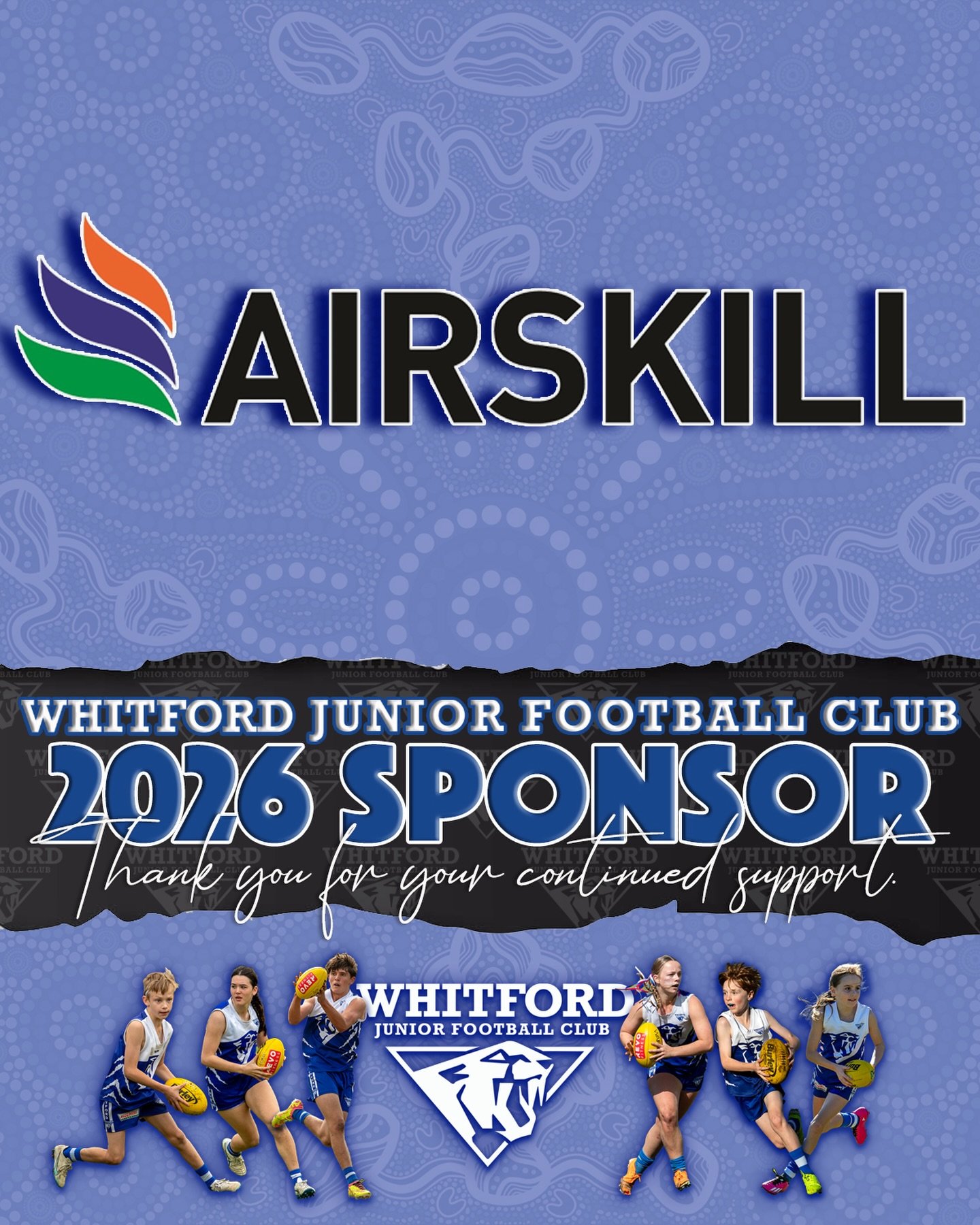 The Whitford Junior Football Club would like to acknowledge Airskill WA for their sponsorship and contribution to our football club for 2026.
The entire club appreciates your support!

#wjfc_wildcats