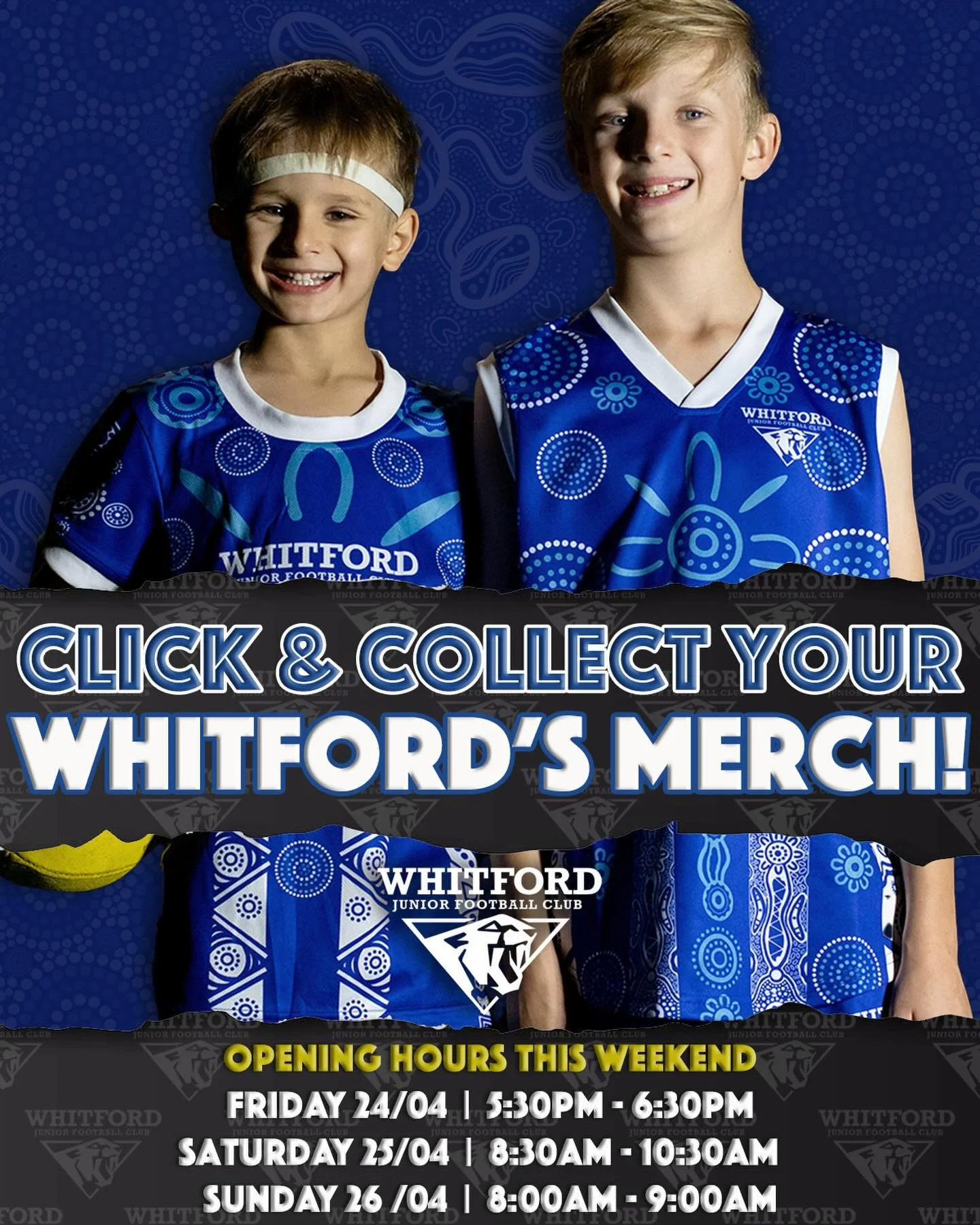 Forgot your socks? Lost your Shorts?  Need a training top for next week? No worries, we&rsquo;ve got you covered!
The Merch Store at the MacDonald Oval Clubrooms will be open as listed below&hellip;
Friday 24/04 - 5:30-6:30PM
Saturday 25/04 - 8.30-10