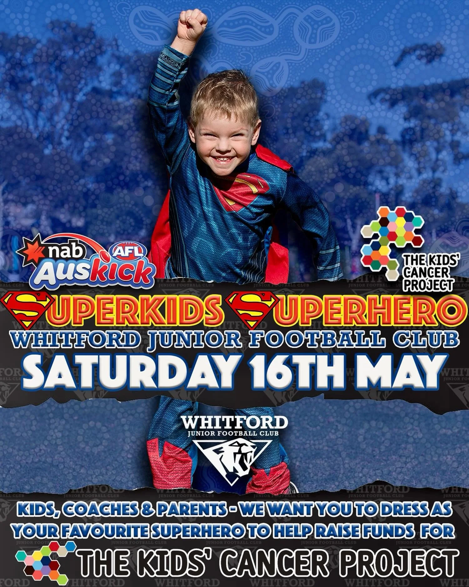 Greetings Superhero&rsquo;s&hellip;

This week is SuperKids SuperHeroes Round where we need your help to power something special!
We want our little (and big) kids to suit up as a Superhero this Saturdayto help us raise vital funds for @thekidscancer