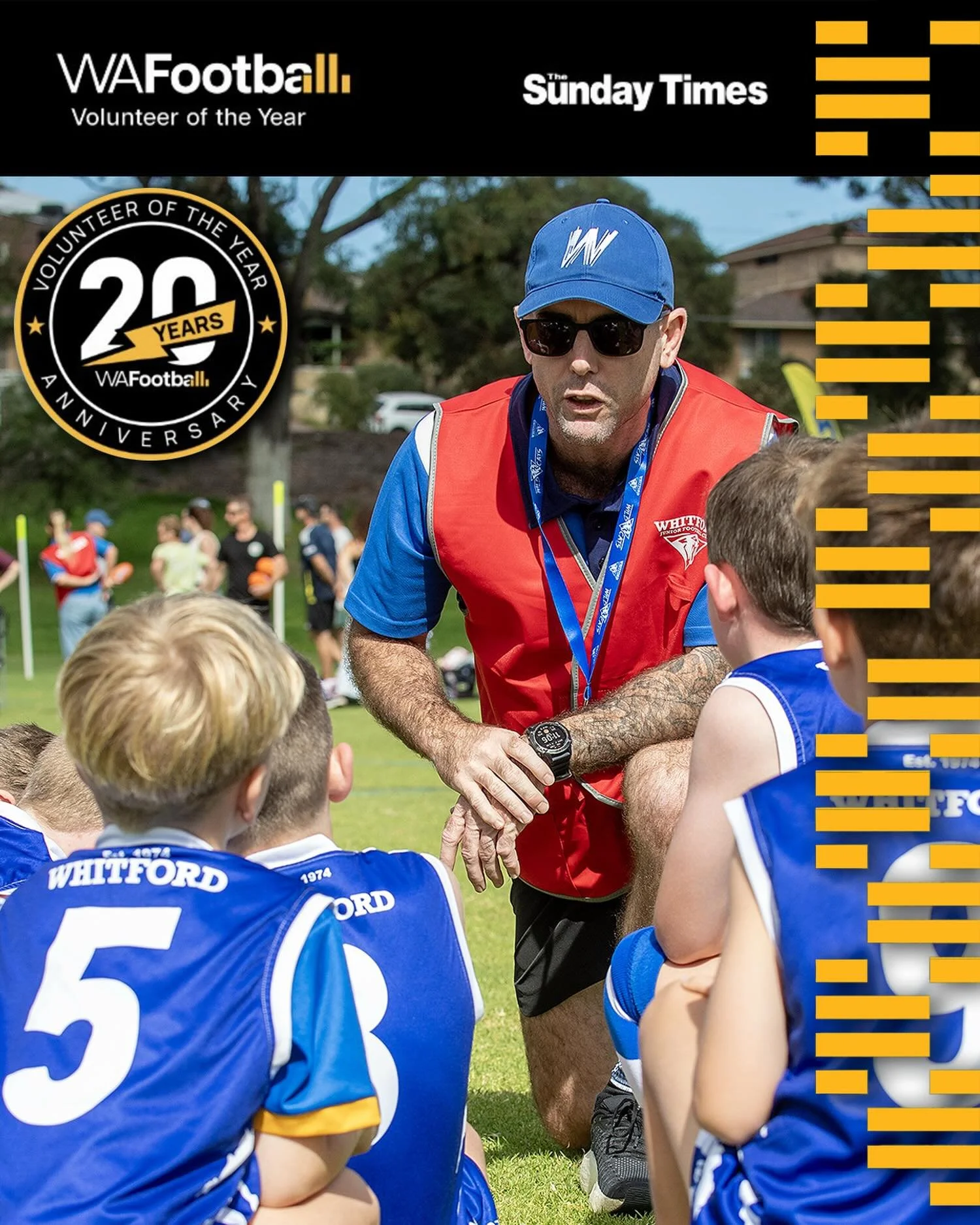 It&rsquo;s National Volunteer Week&hellip;

There&rsquo;s no better time to recognise the incredible people who make community footy possible every week.

The 2026 WA Football Volunteer of the Year Awards are now LIVE!!
Know someone who goes above an