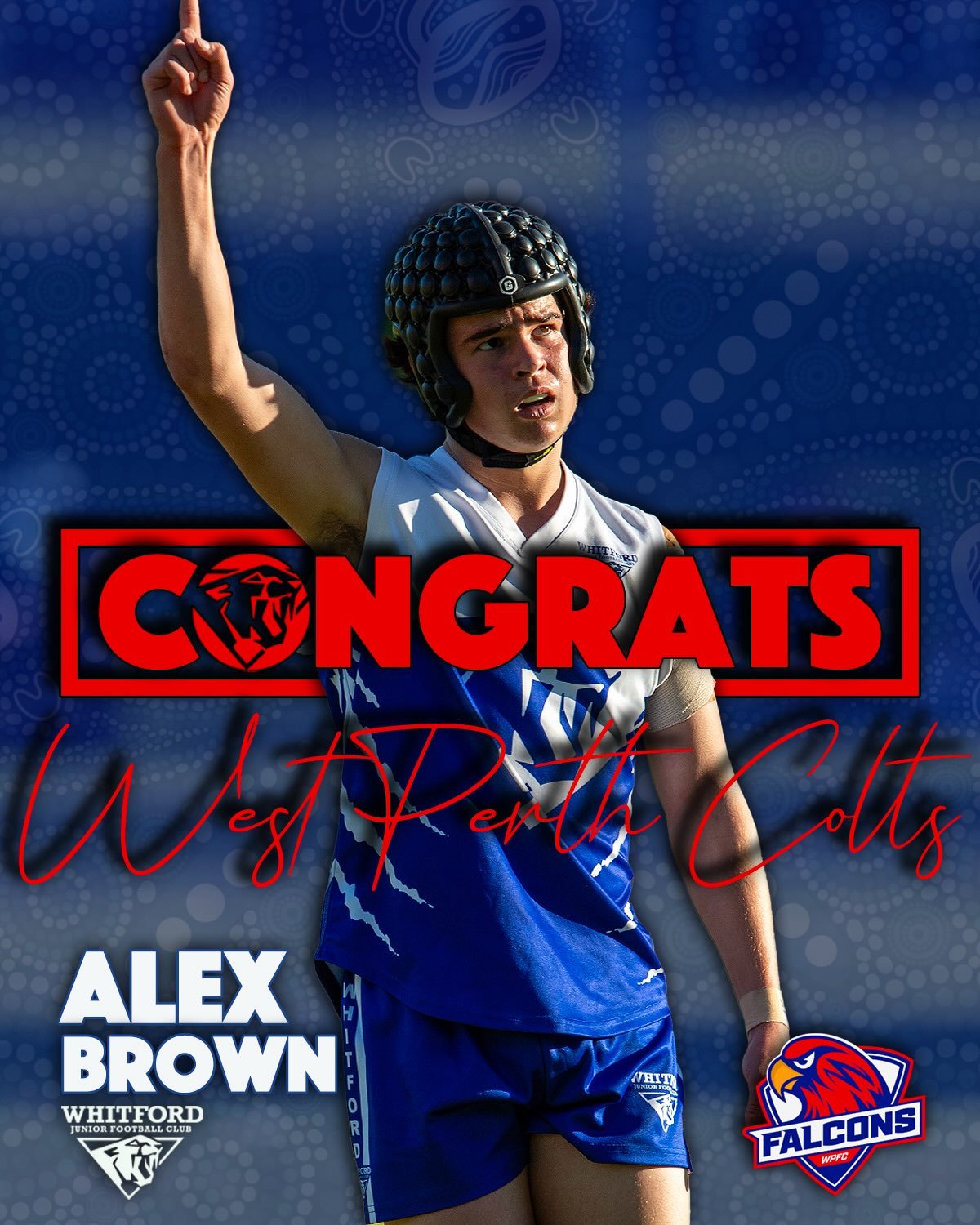 Congrats to our guy Alex Brown who made his debut for the @westperthfc Colts over the weekend.
Alex who is currently in our U18&rsquo;s squad has an impressive work rate and is super nimble around the football. His hard work is clearly paying off!
Co