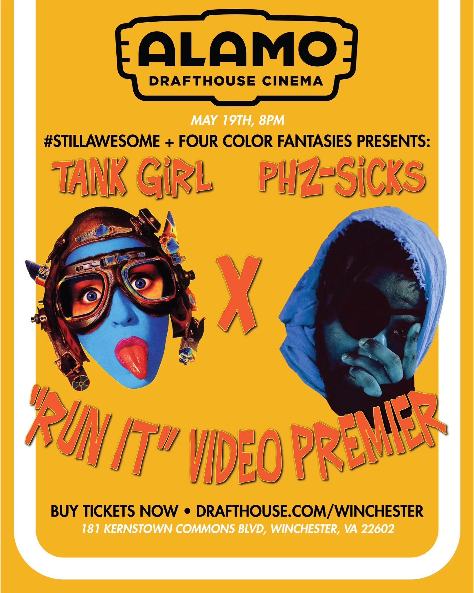 Event: "Run It" Video Premeir at the Alamo Drafthouse on May 19th