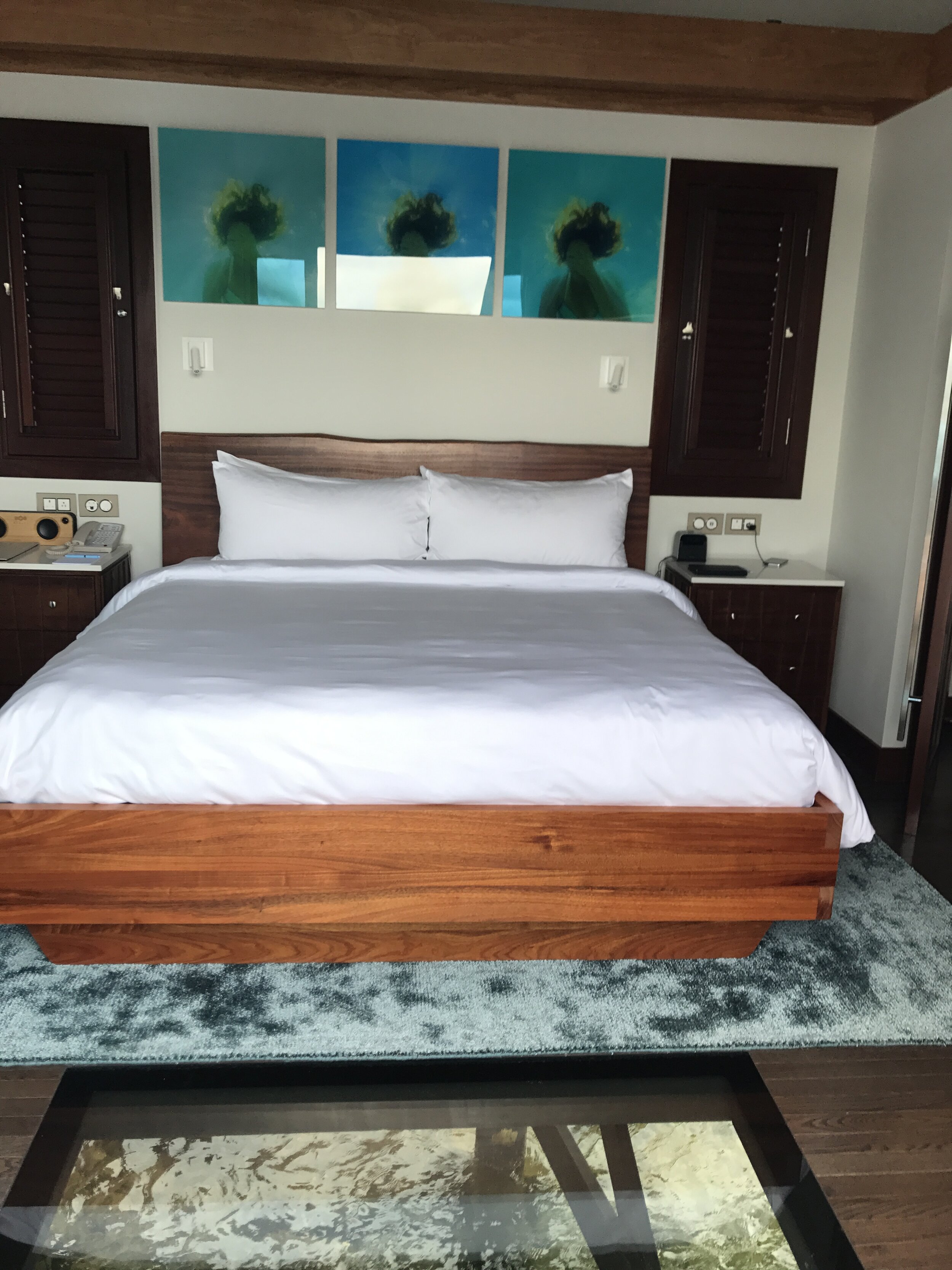 st lucia blog over the water bed.JPG