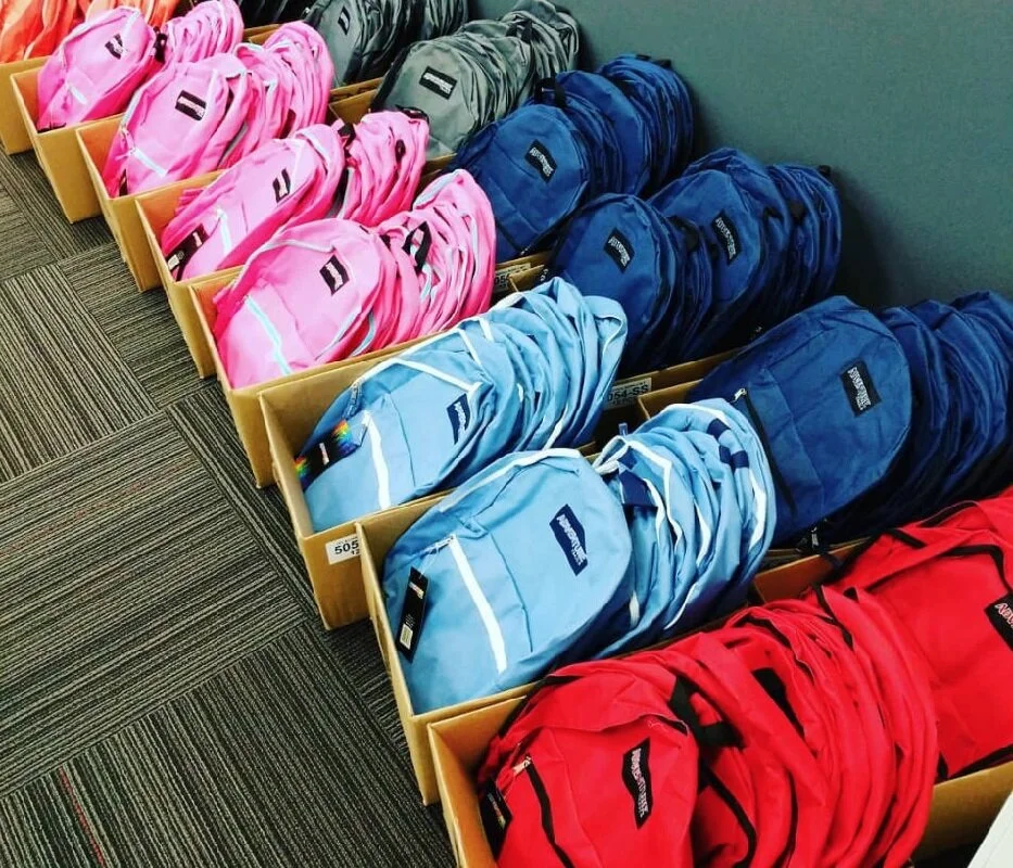 School Supplies Packing Party