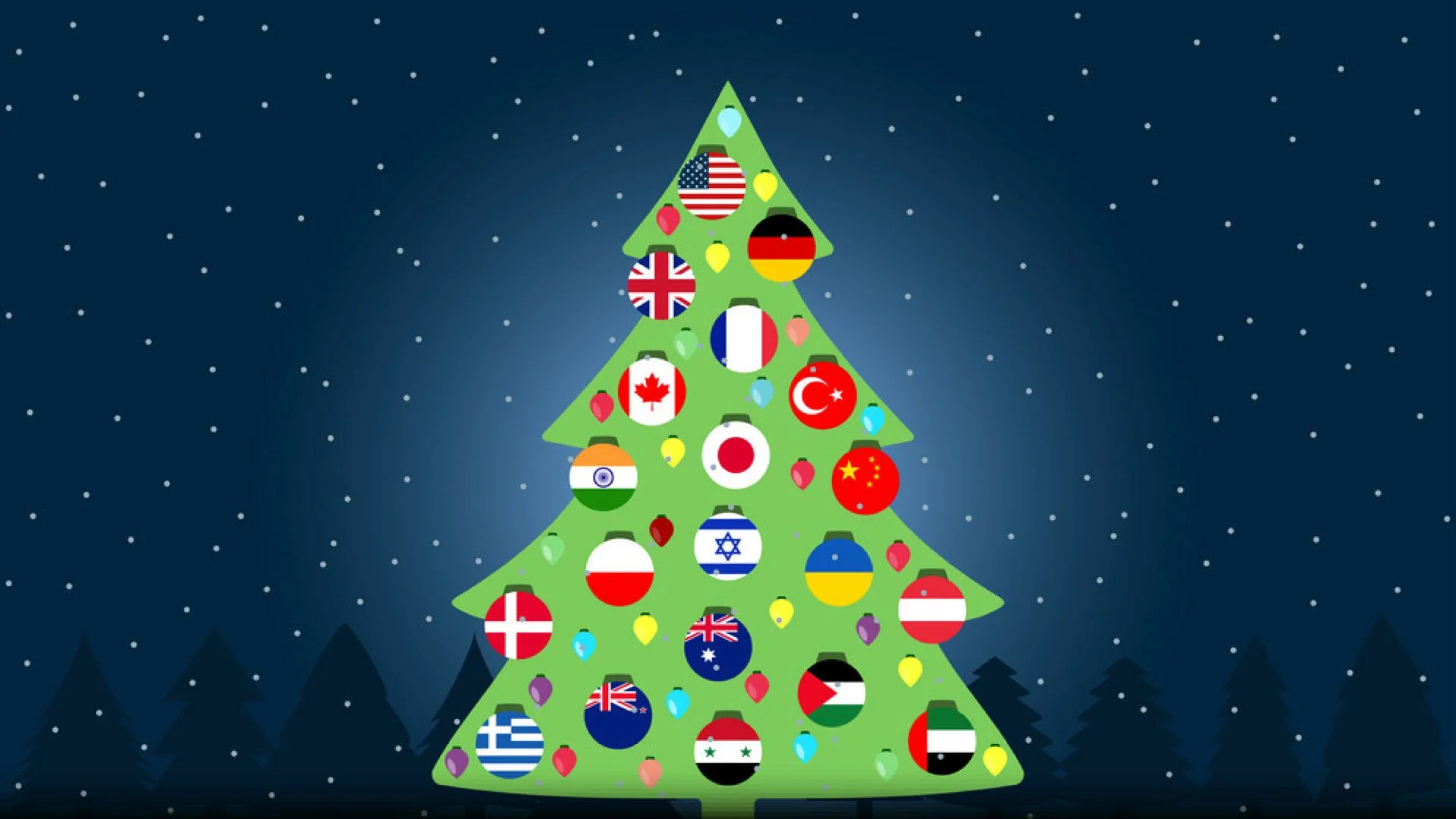 Church-wide "Christmas Around the World" Party