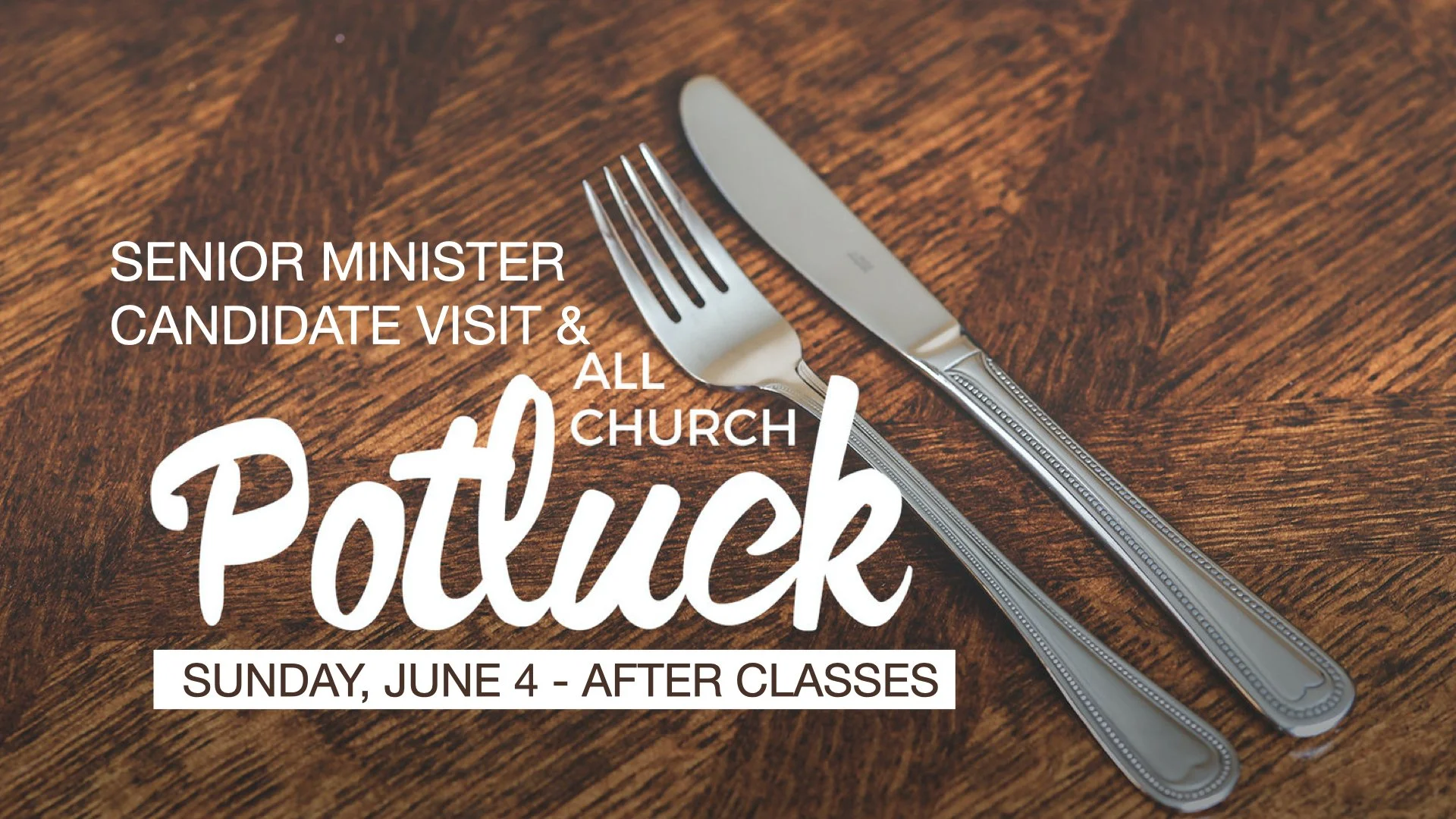 Churchwide Potluck