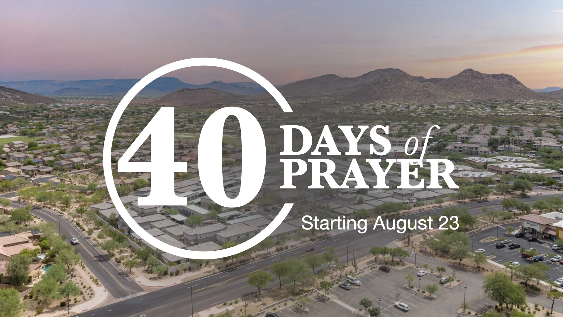 40 Days of Prayer
