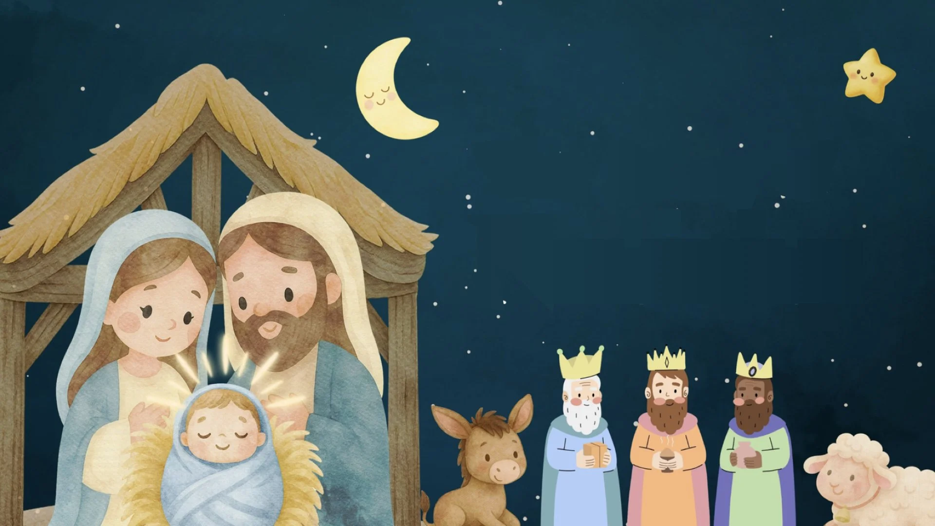 Christmas Worship Service with Children's Nativity Pagent