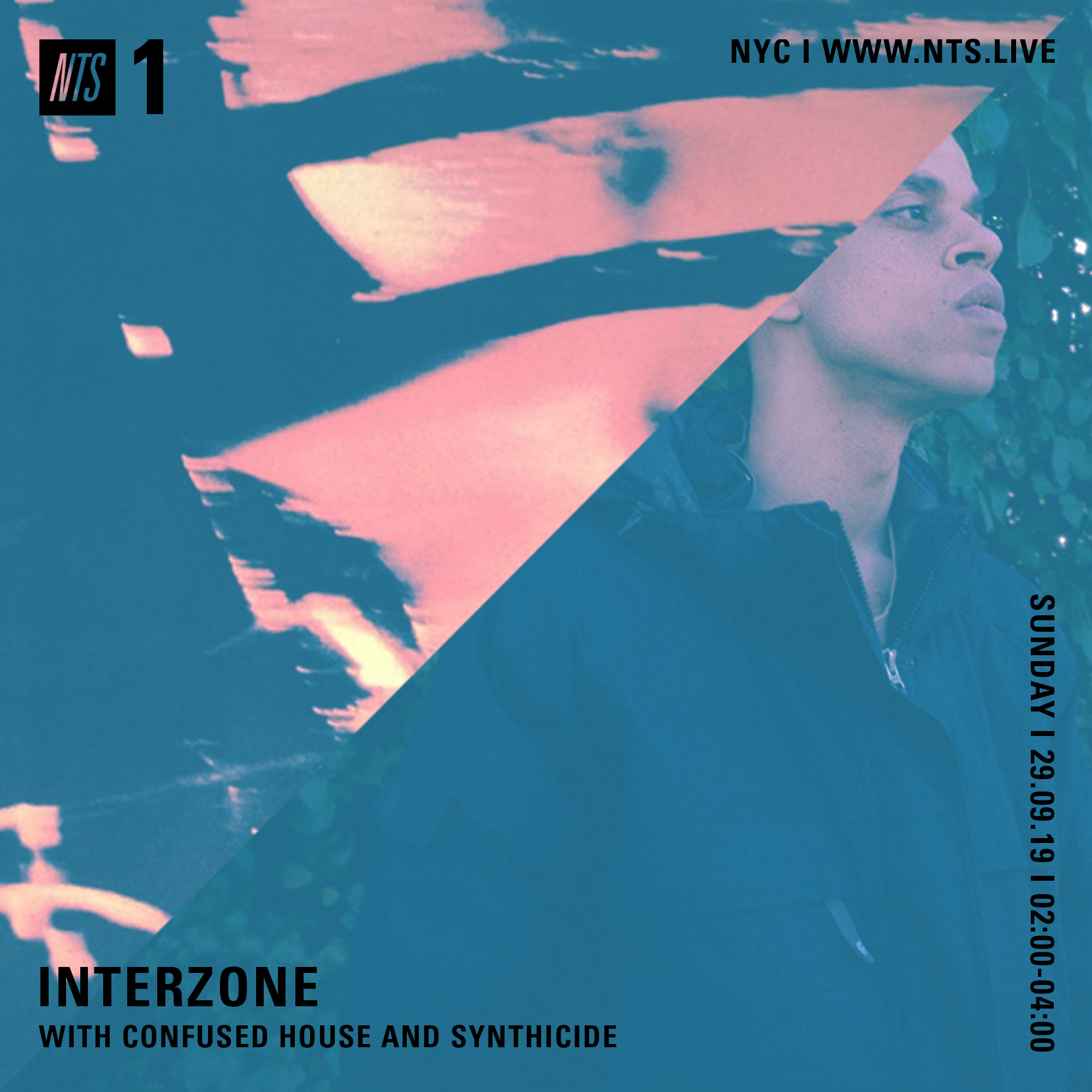 Tune into NTS Radio this evening for the second of our INTERZONE radio sessions. Tonight's show features Confused House and Synthicide (with IZ2019 artist Kontravoid in the mix for the latter.) We'll be going live between 9-11pm NYC time on Ch1: http://www.nts.live