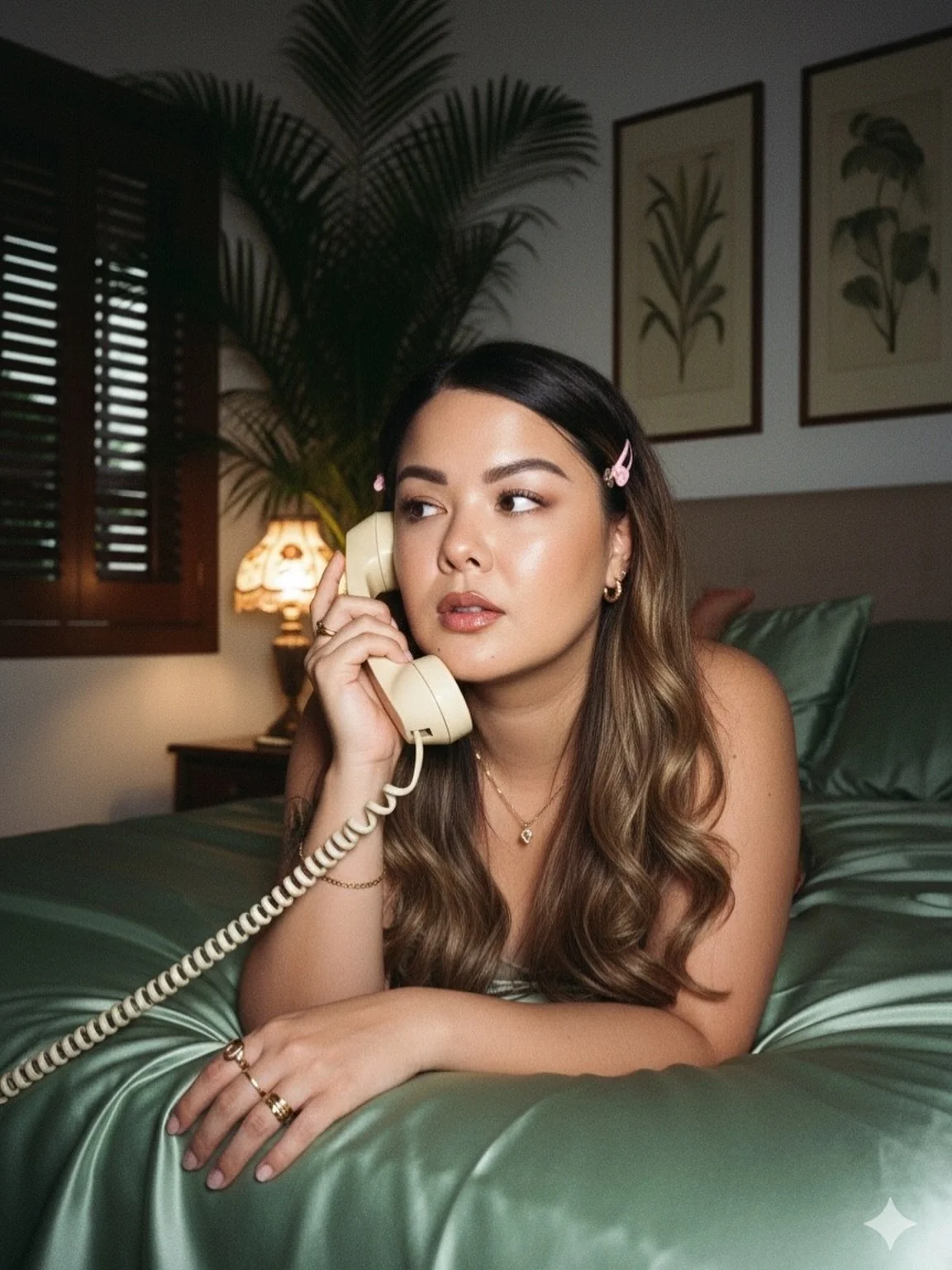 back when everyone was doing that 90s scream ai photo trend but i changed the prompt and made it more *me* - then forgot to post it 😅

the best i&rsquo;ll ever look! 😂