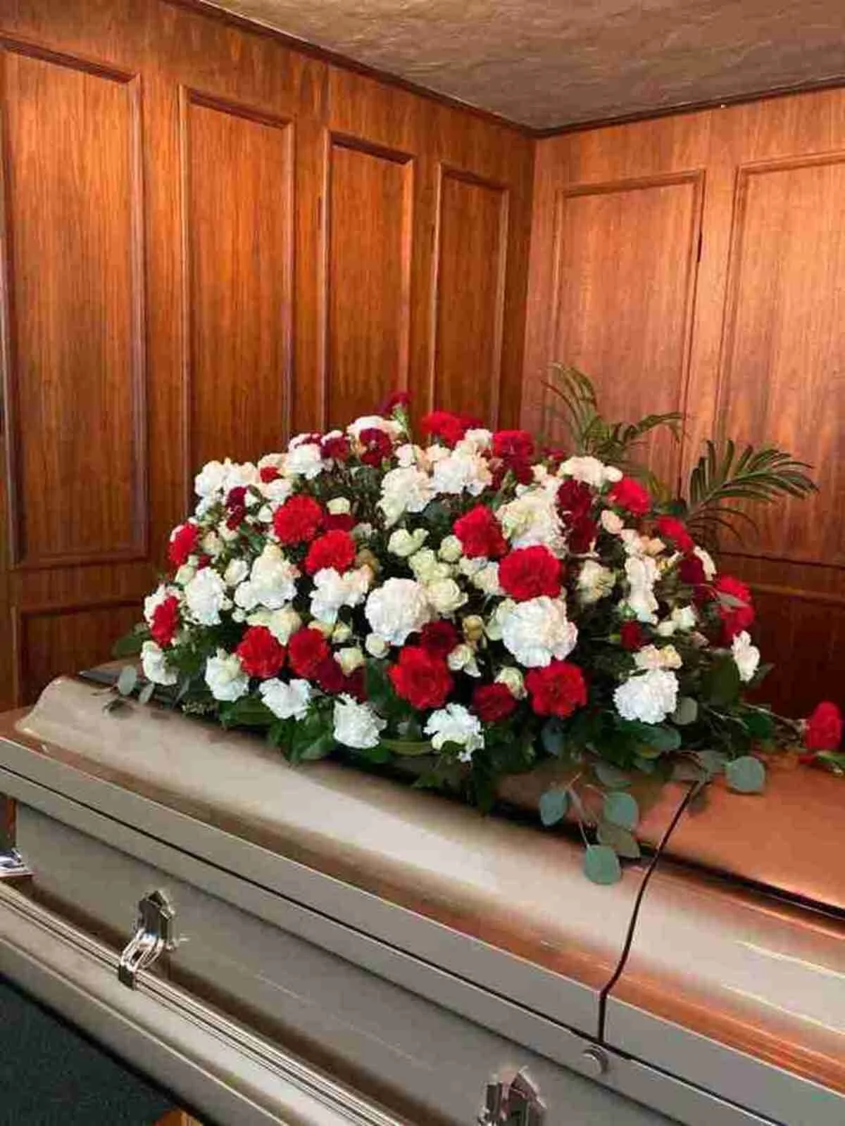 Carnation Casket Spray