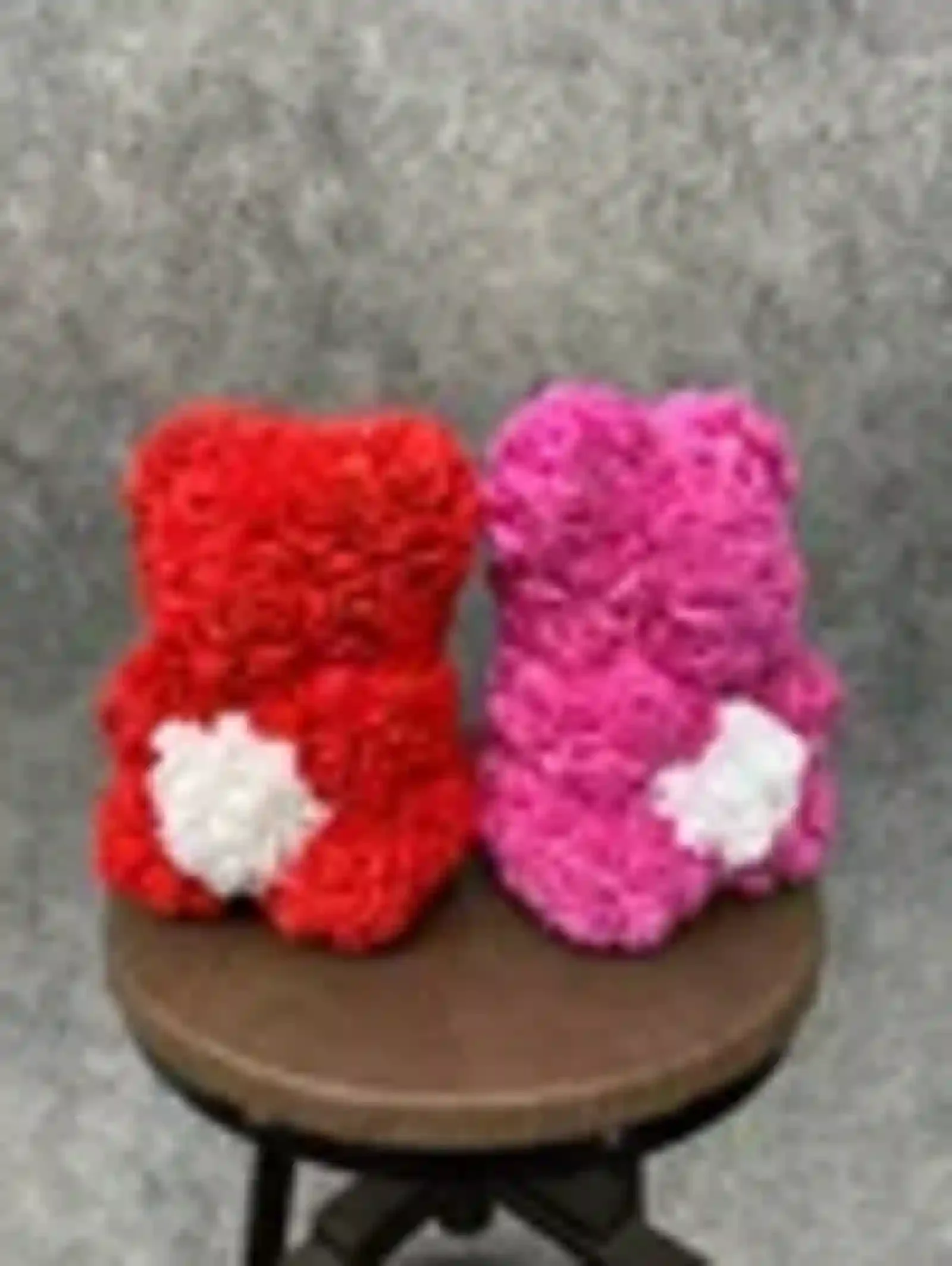 Rose teddy bear