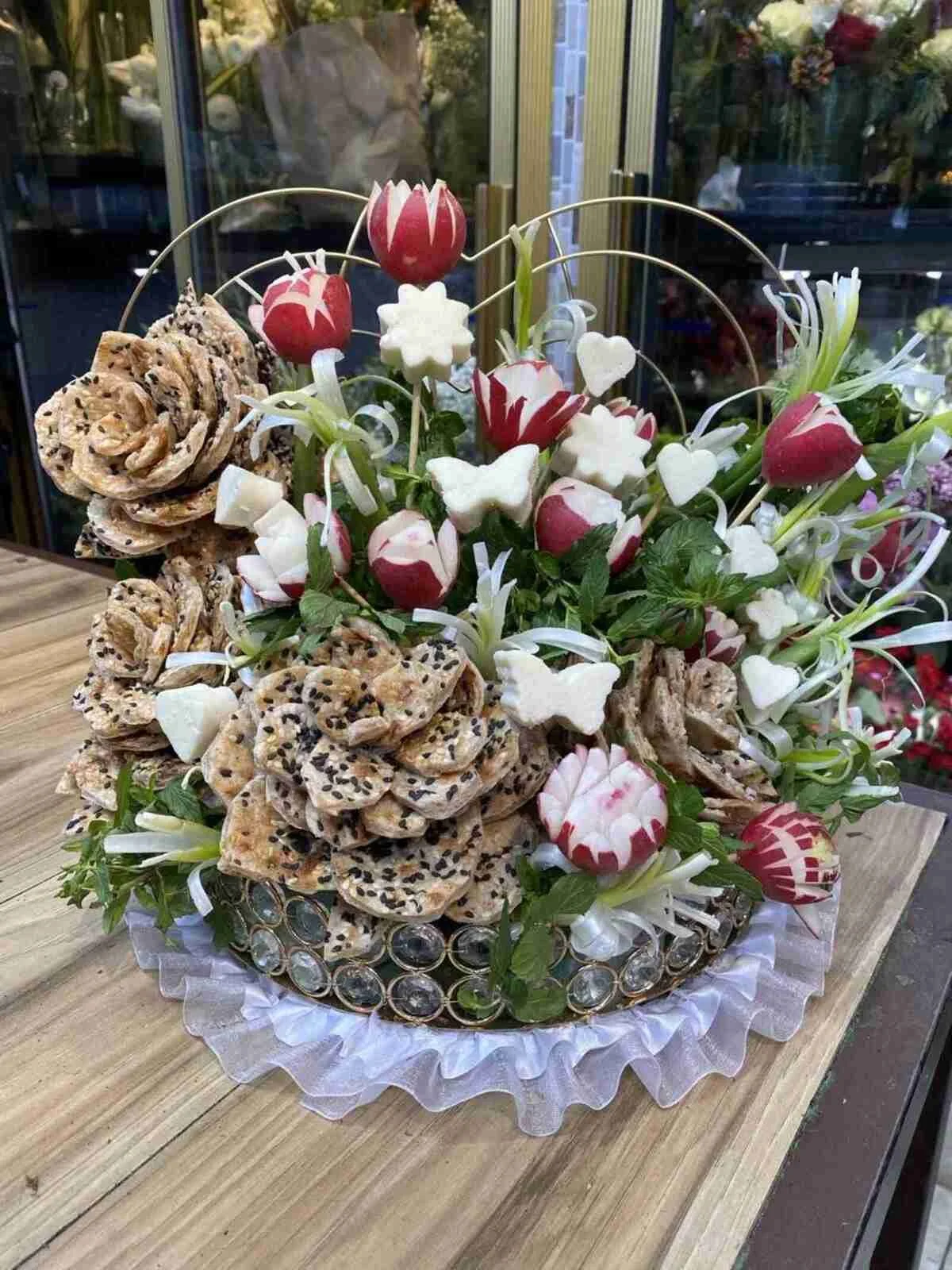 Persian Sofreh Aghd in San Rafael & Marin County  as rental | Marin Flowers