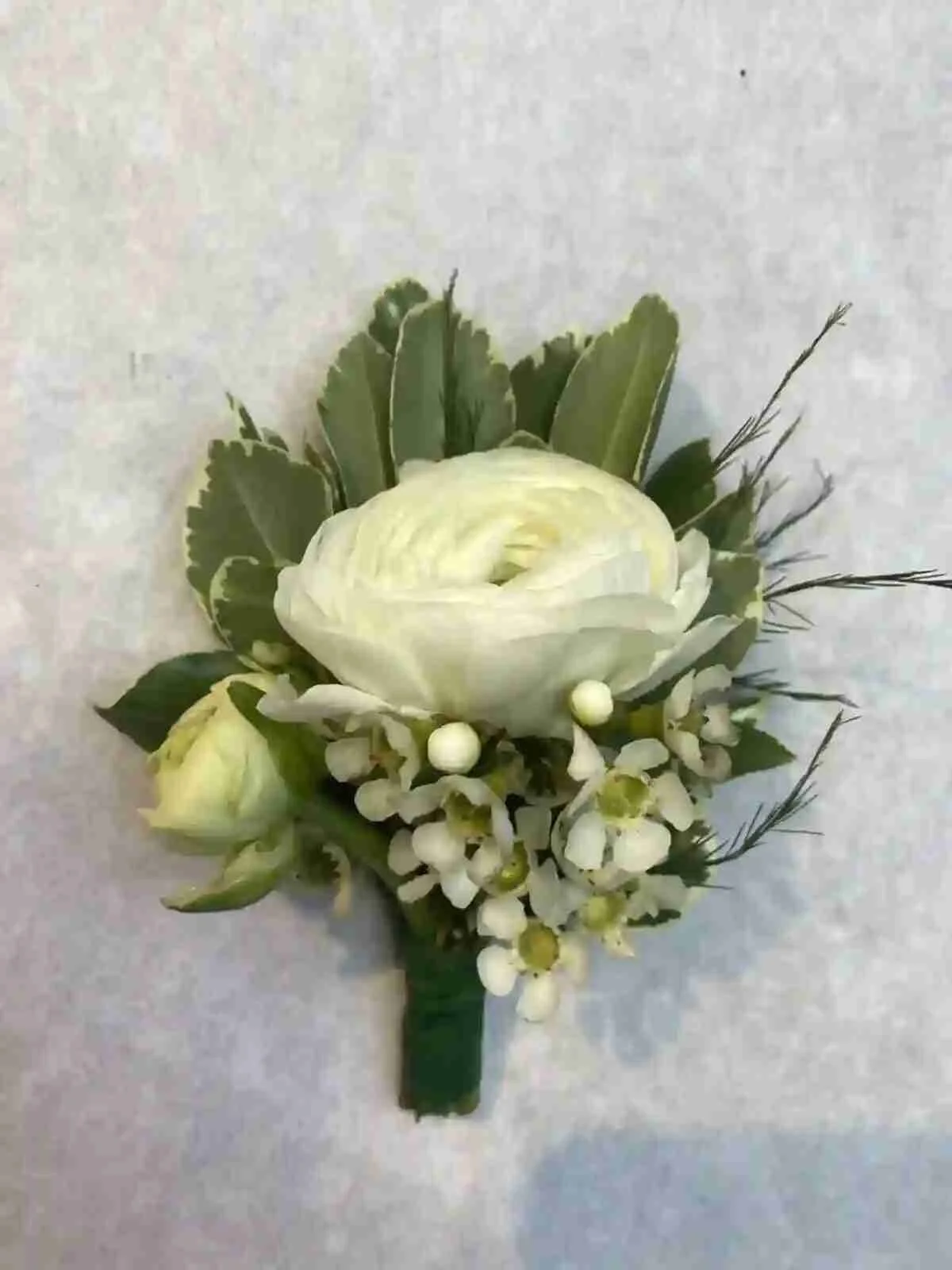 Custom Wedding Bouotonniere in San Rafael & Marin County | Marin Flowers
