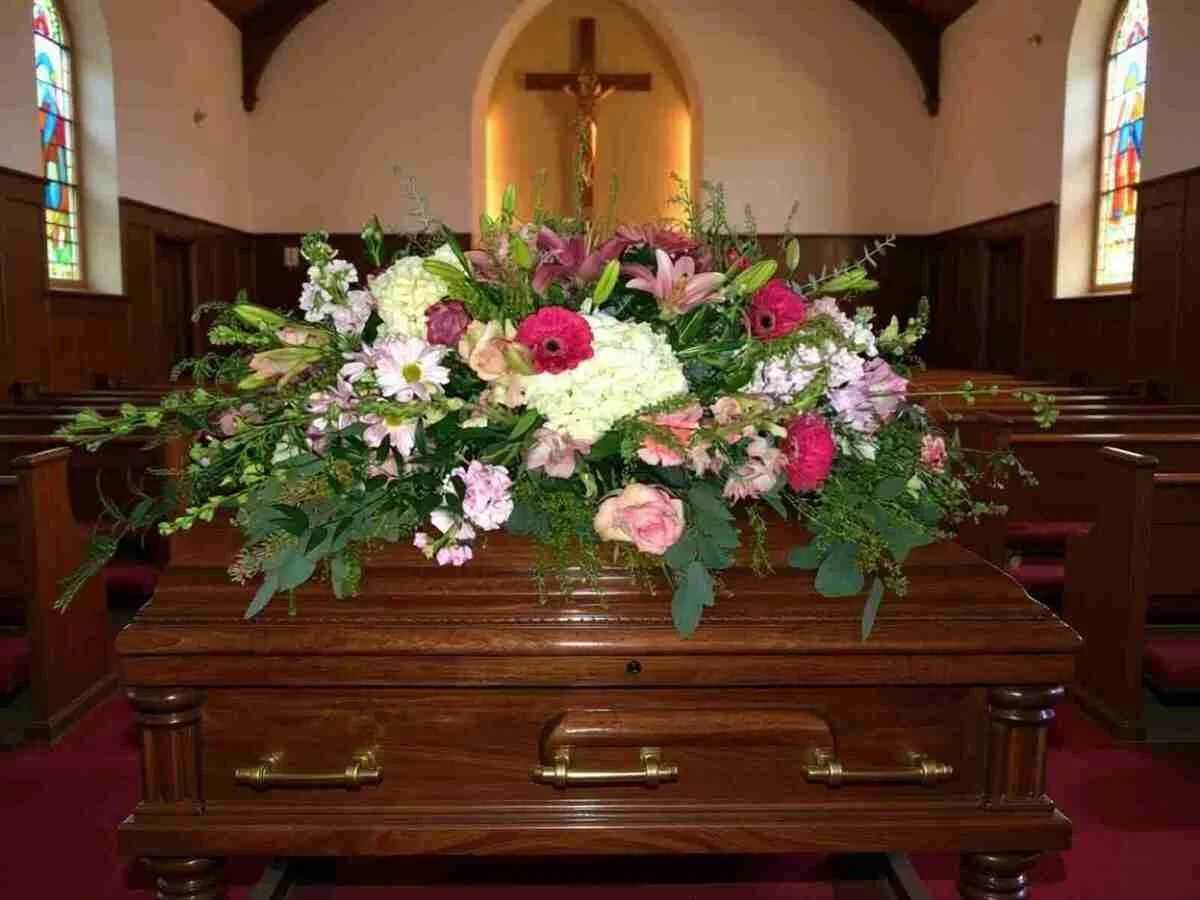Blessing Casket Spray
