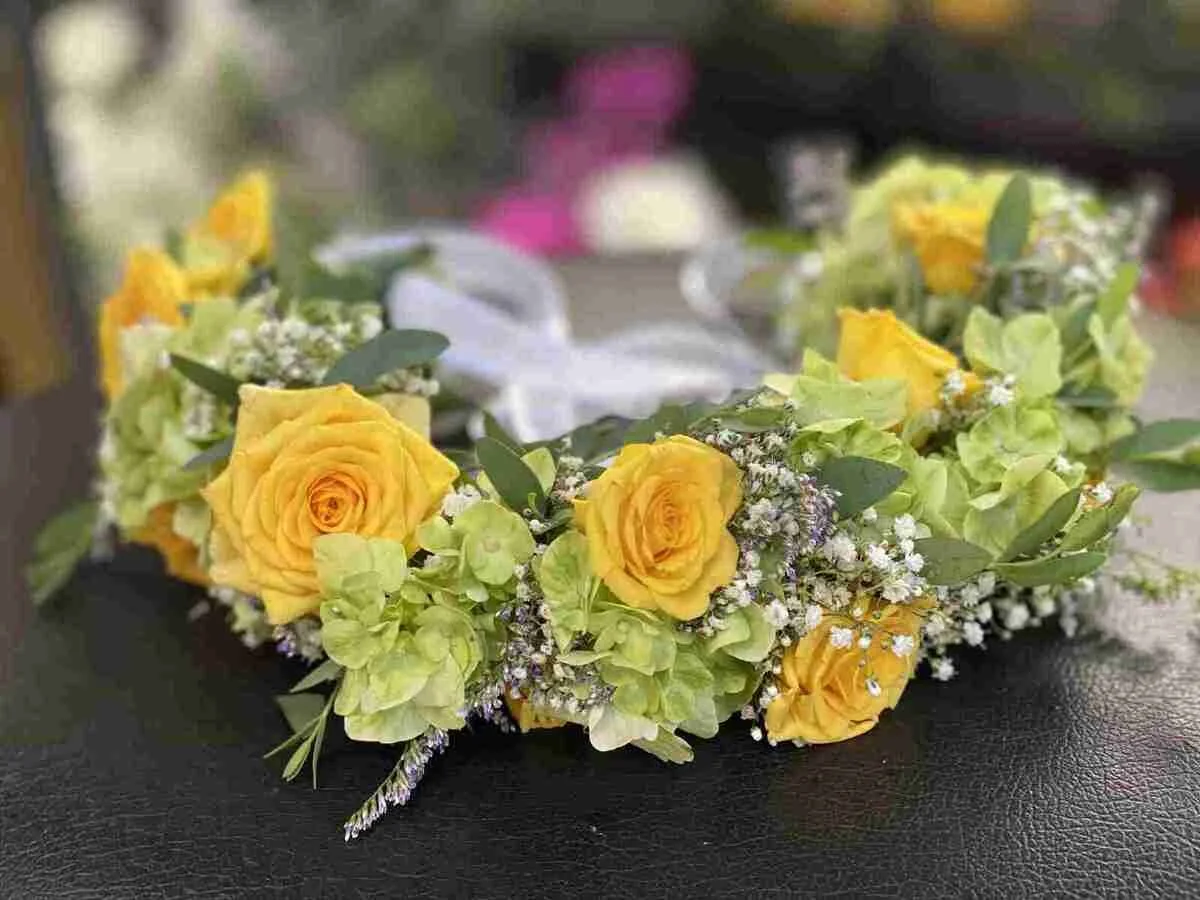 Spray Rose Flower Crown