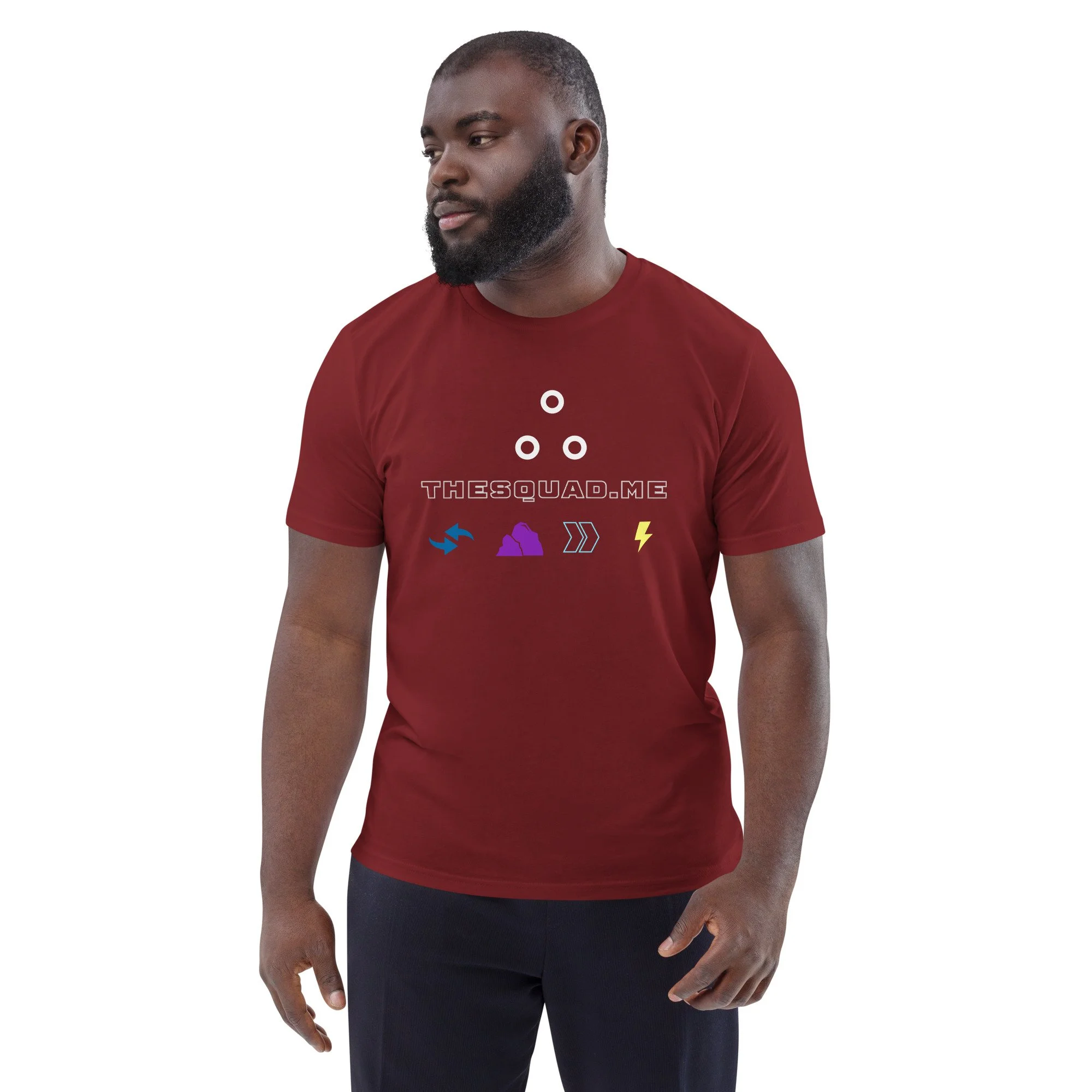 unisex-organic-cotton-t-shirt-burgundy-front-6597fd8b394fd.jpg