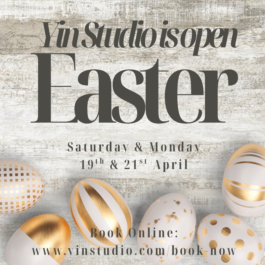 Wishing you all a very happy Easter - hopefully an opportunity to rest and nurture yourself and indulge in some treats!
Just a reminder that I will be open over Easter.  Just check my website for available appointments.