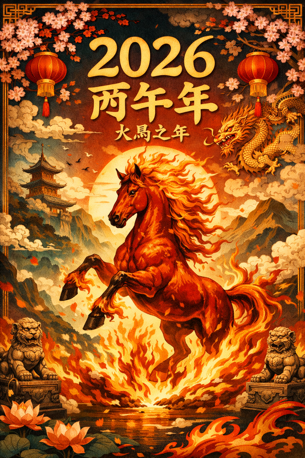 2026 - Year of the Yang Fire Horse