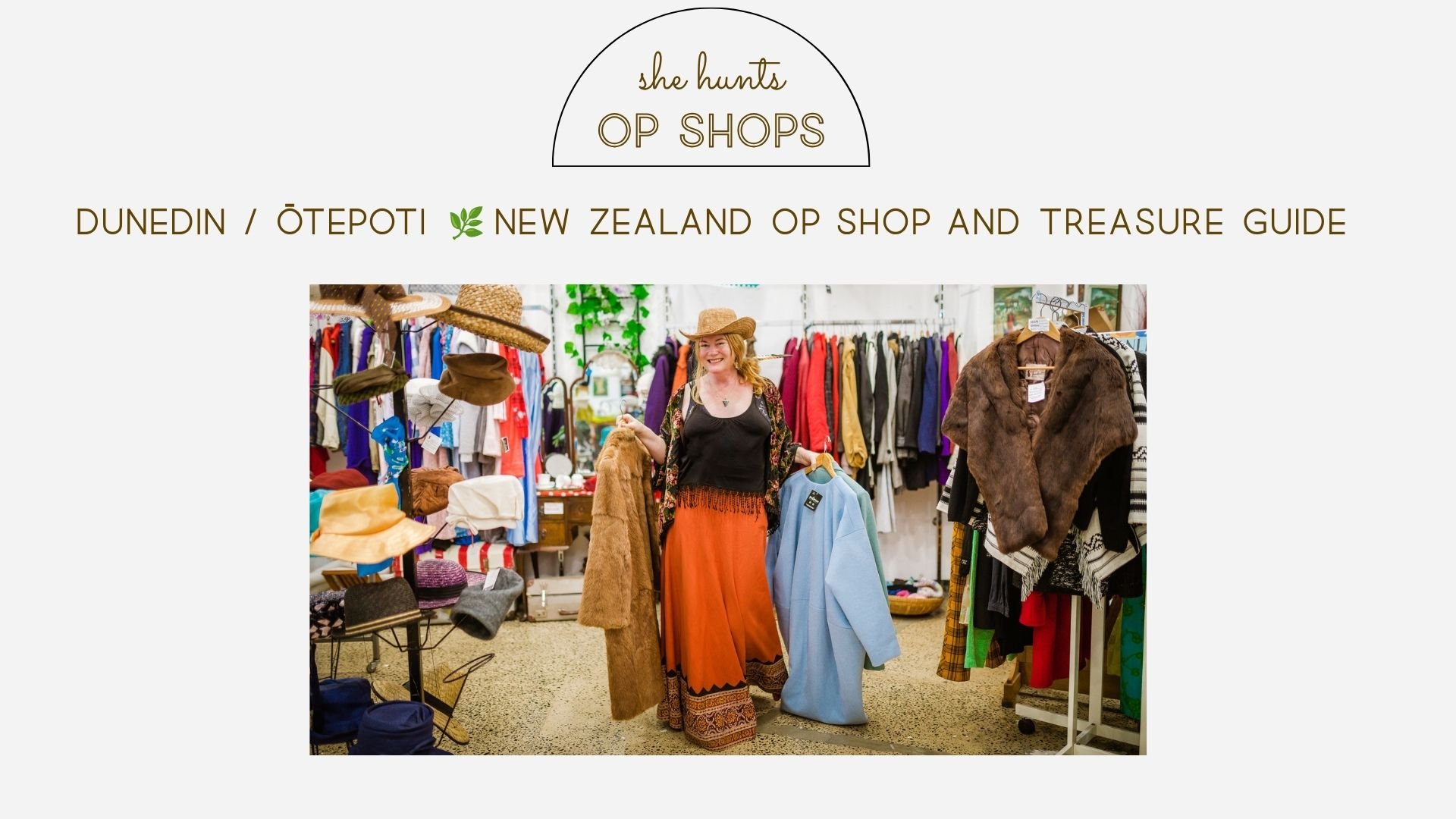 Dunedin, New Zealand, Op Shop Guide