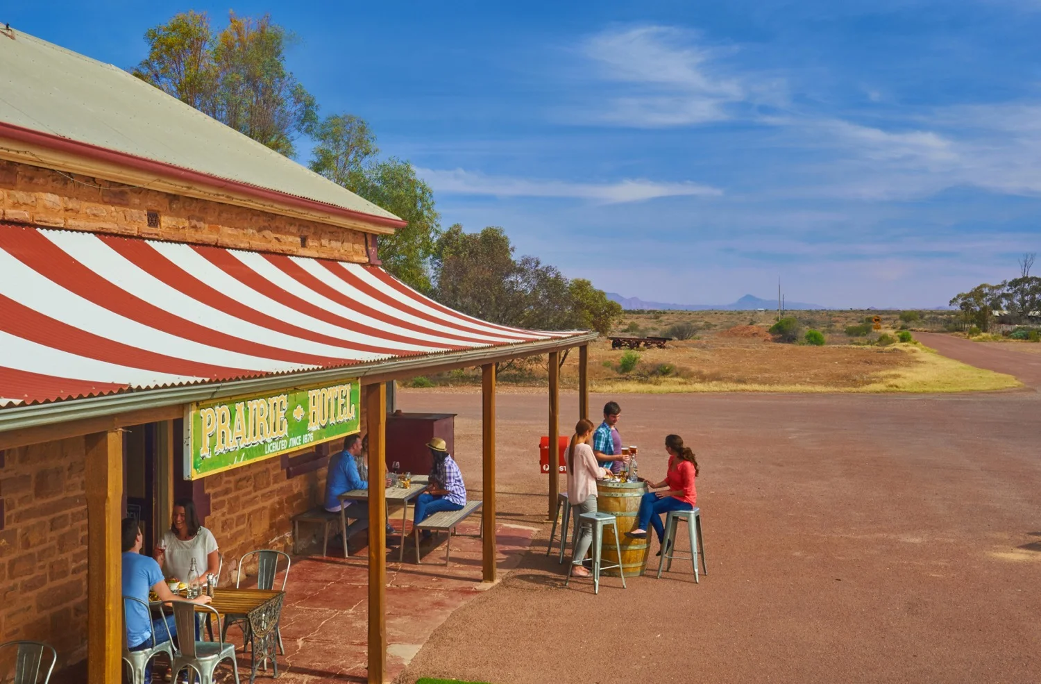The Prairie Hotel, Parachilna Image credit: Adam Bruzzone, South Australian Tourism Commission