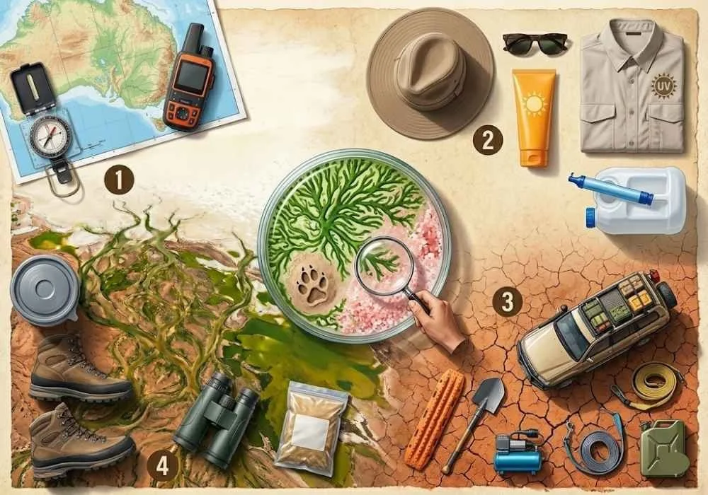 what to pack for lake eyre trip